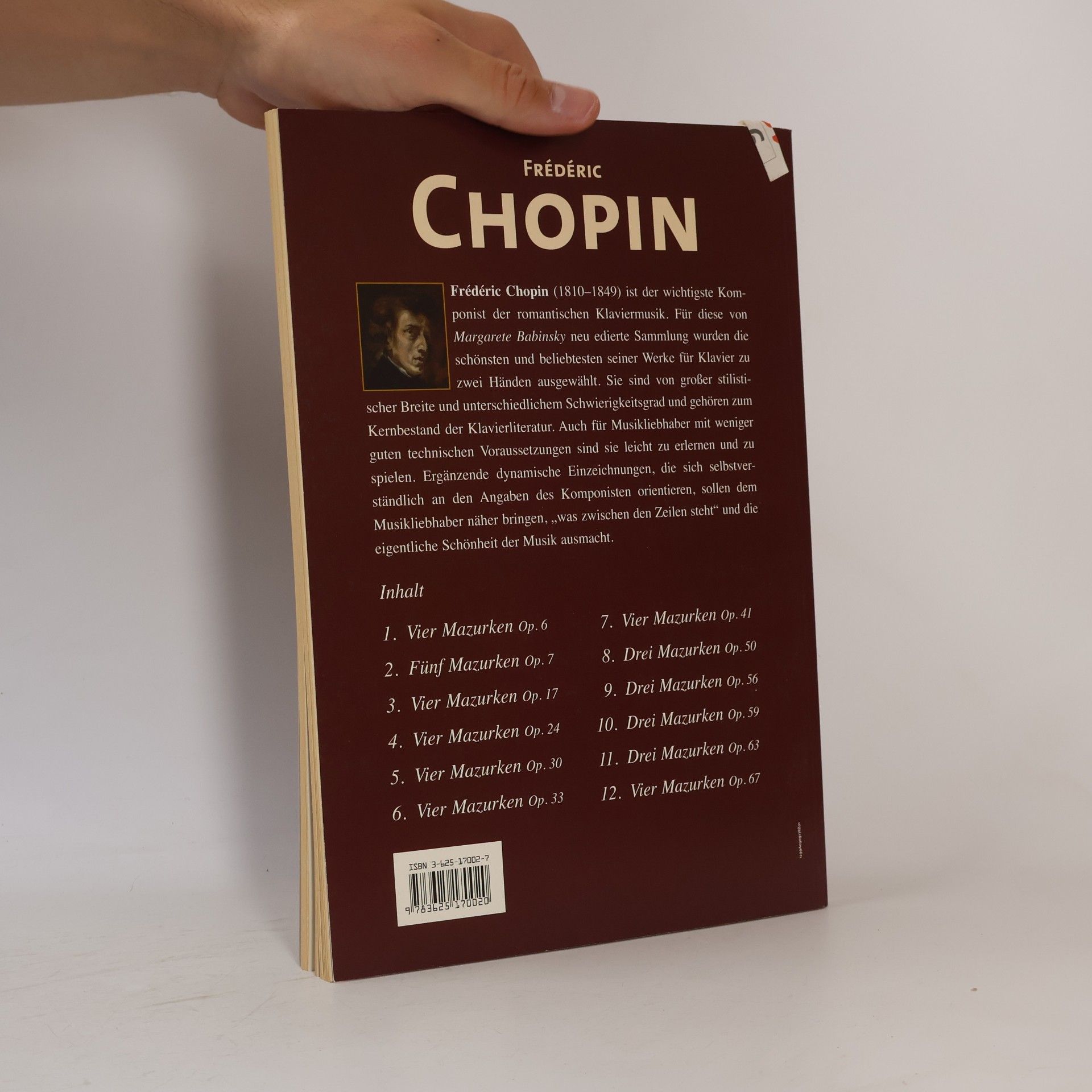 Frederic Chopin Frédéric Chopin Klavierwerke