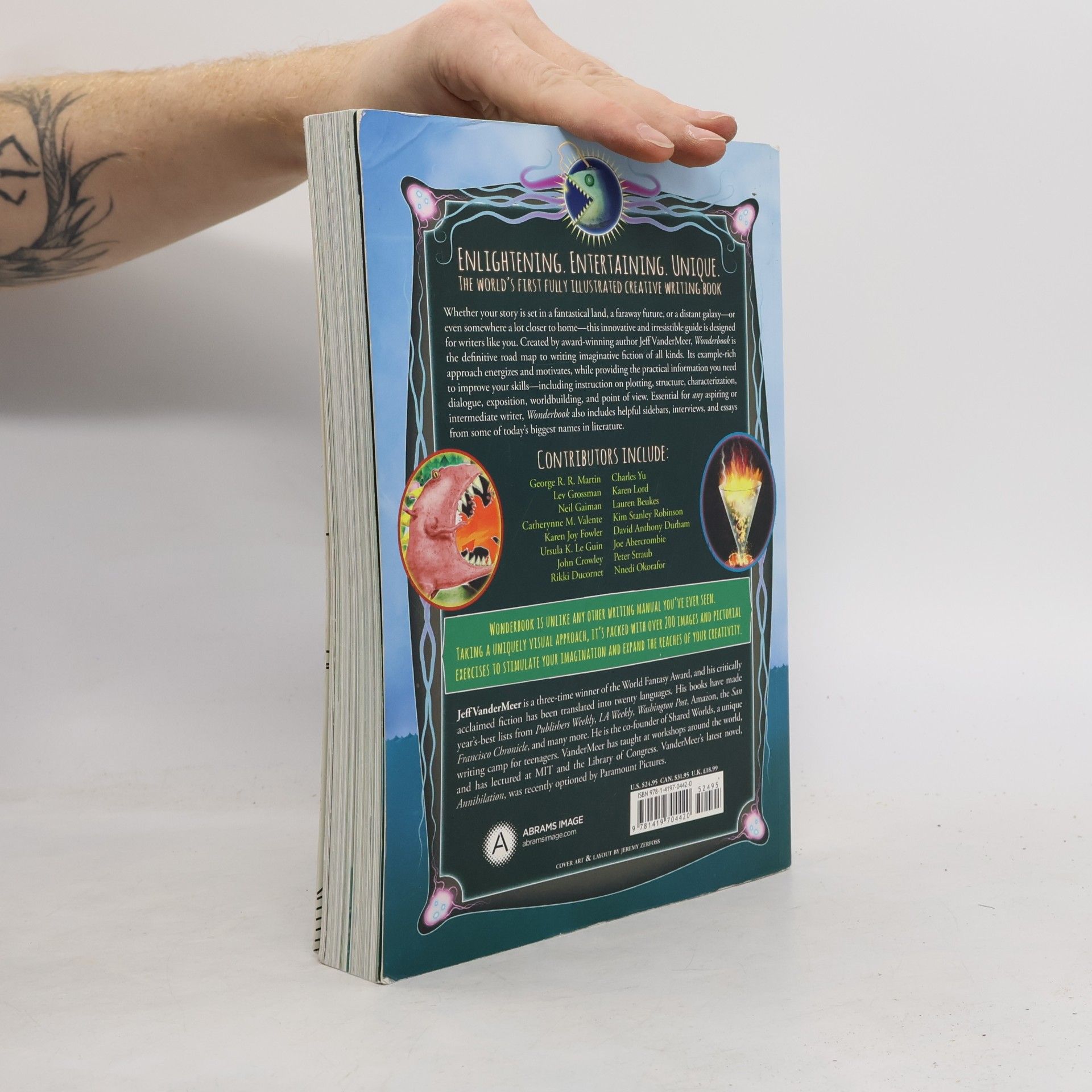 Jeff VanderMeer Wonderbook. The Illustrated Guide to Creating Imaginative Fiction