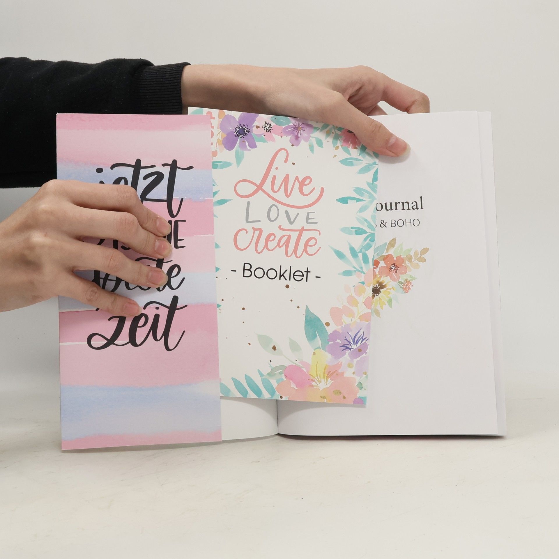 Christin Stapff Bullet Journal Lovely Pastell Flowers & Boho - Live, Love, Create