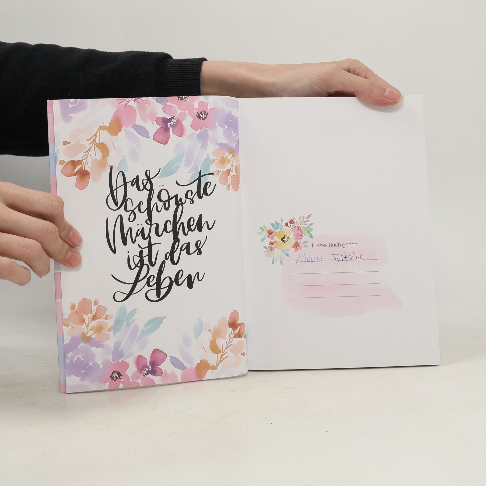 Christin Stapff Bullet Journal Lovely Pastell Flowers & Boho - Live, Love, Create
