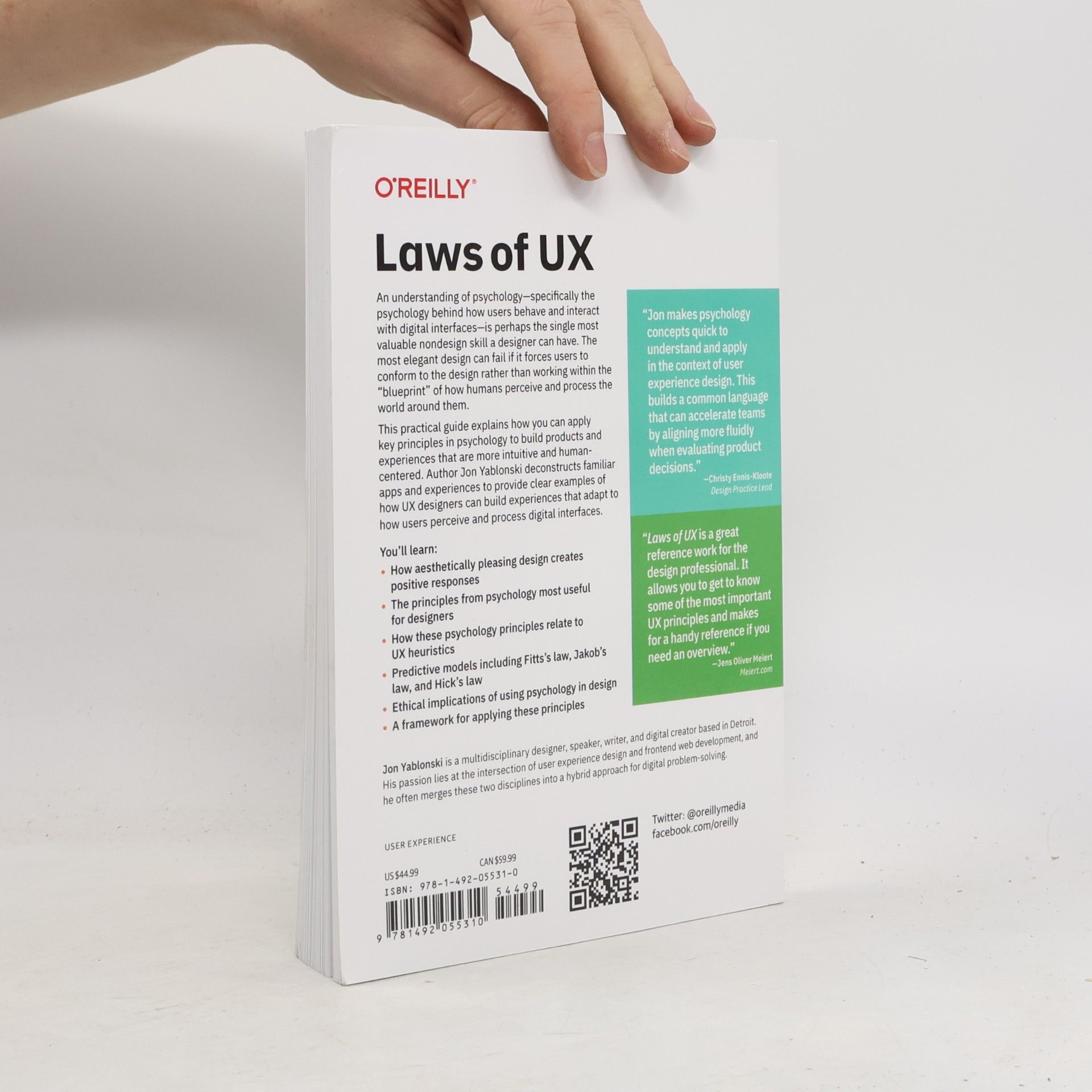 Jon Yablonski Laws of UX