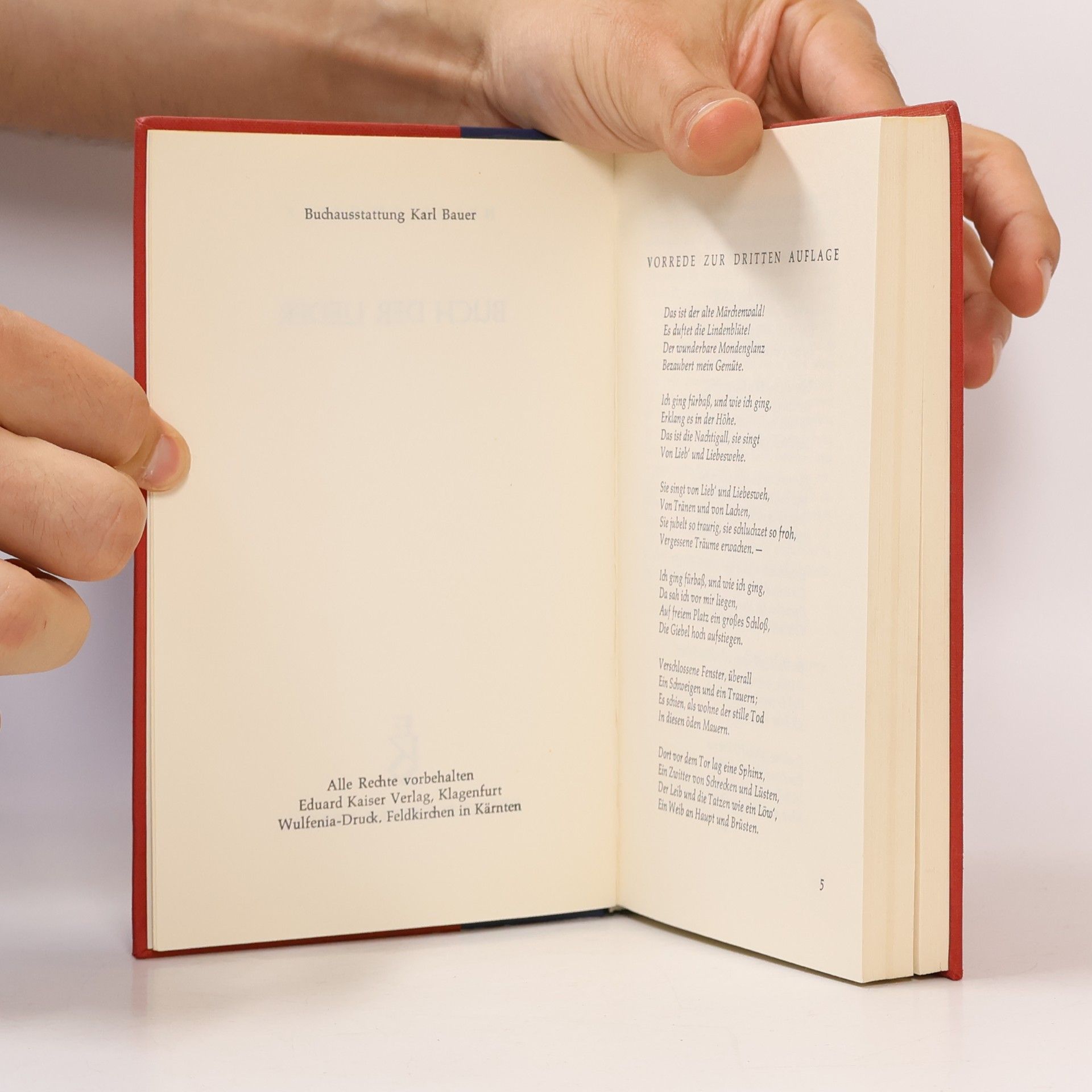Heinrich Heine Buch der Lieder