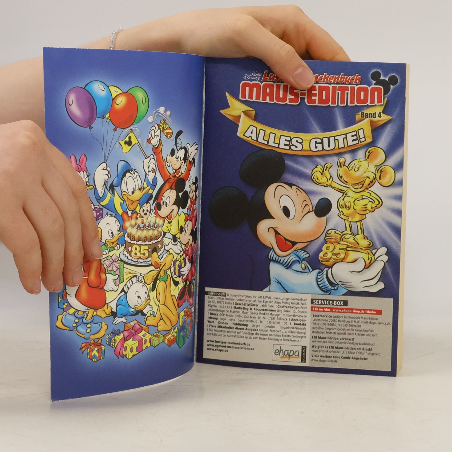Walt Disney Lustiges Taschenbuch maus-edition 04