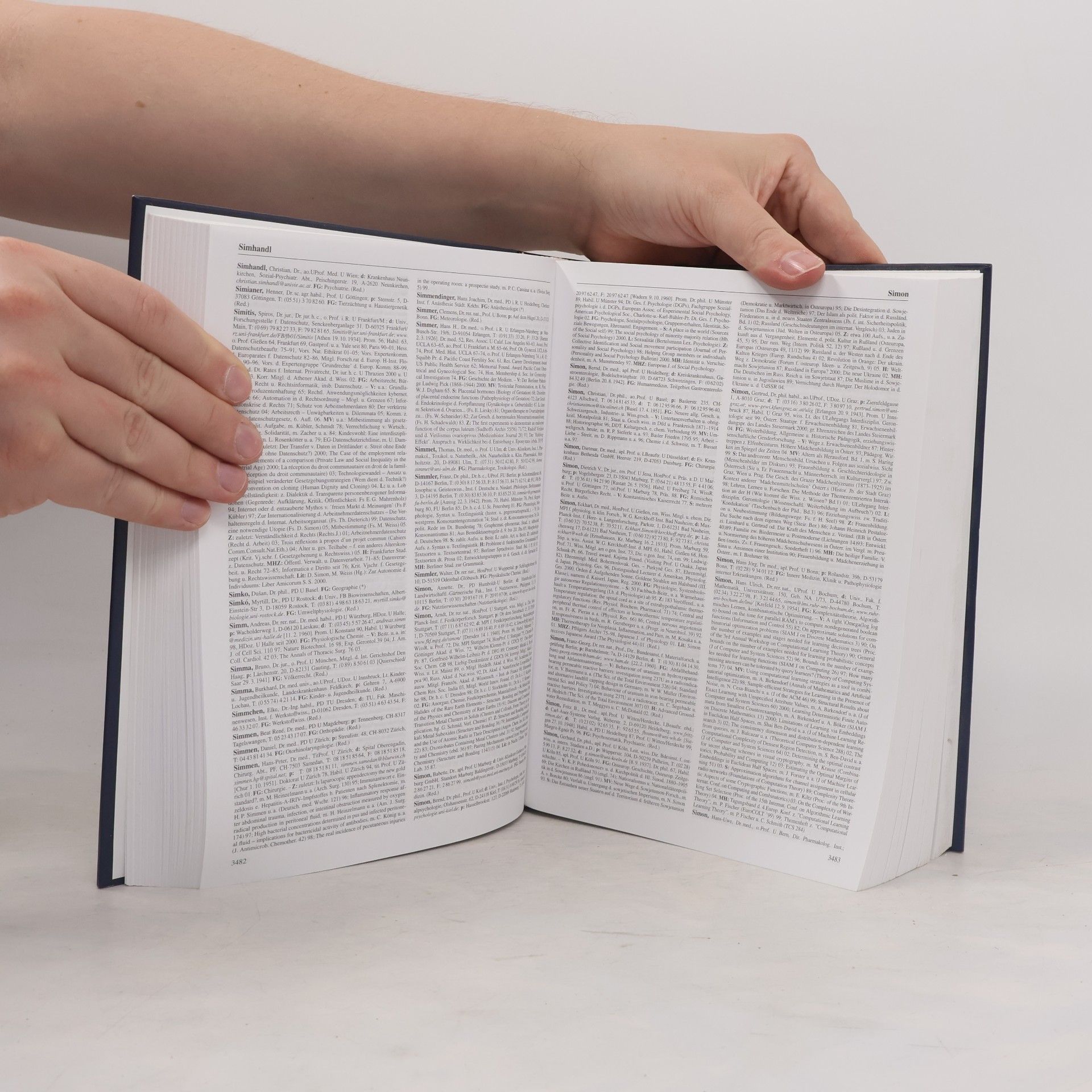 K.G. Saur Kurschners Deutscher Gelehrten-Kalender, 3 Volumes