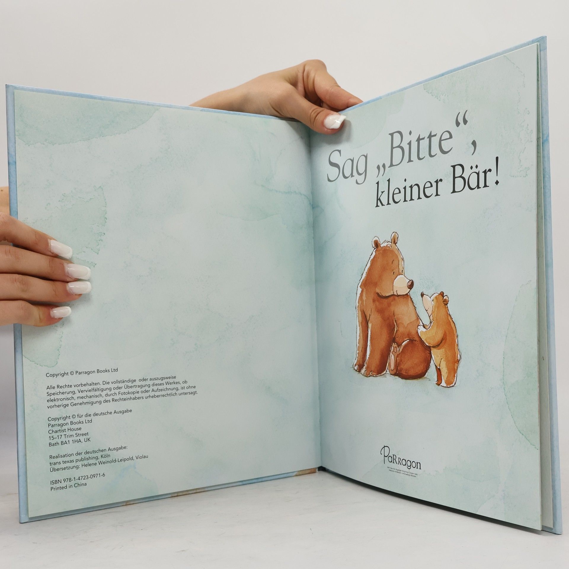 Peter Bently Sag, „Bitte", kleiner Bär