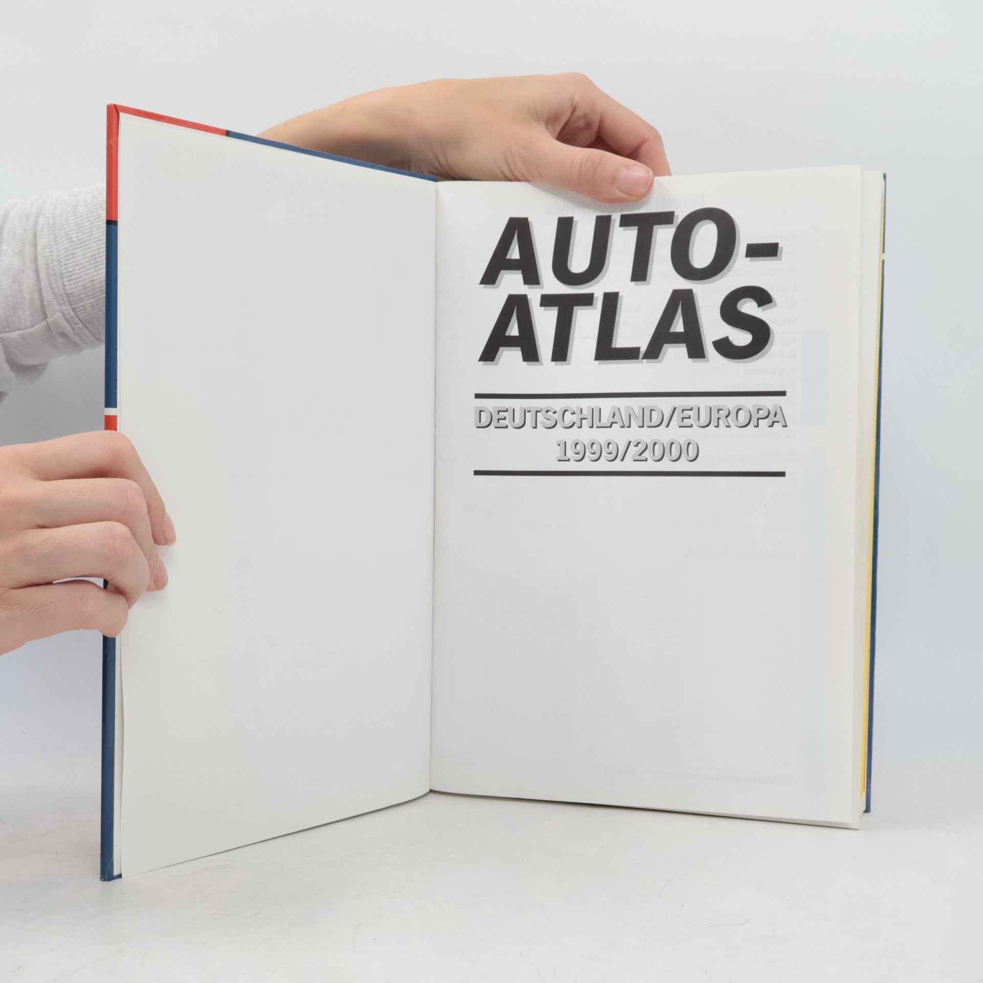 kolektiv Autoatlas Deutschland/Europa 1999/2000