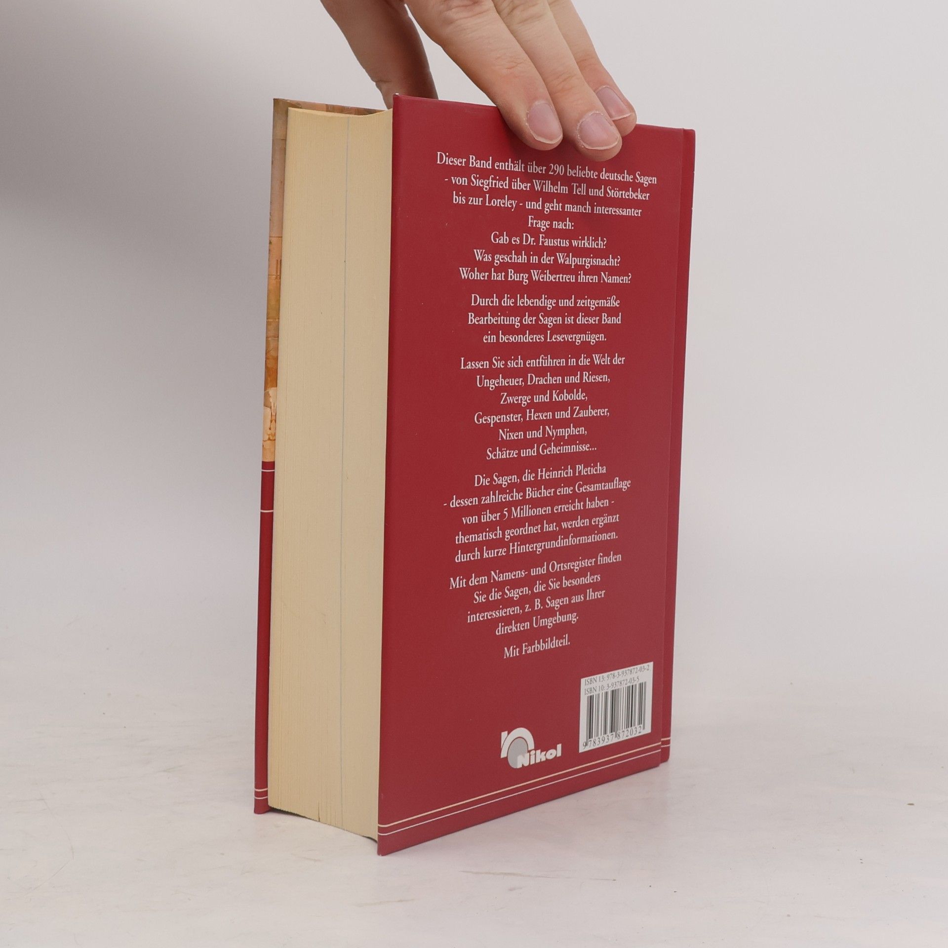 Heinrich Pleticha Das grosse Sagenbuch