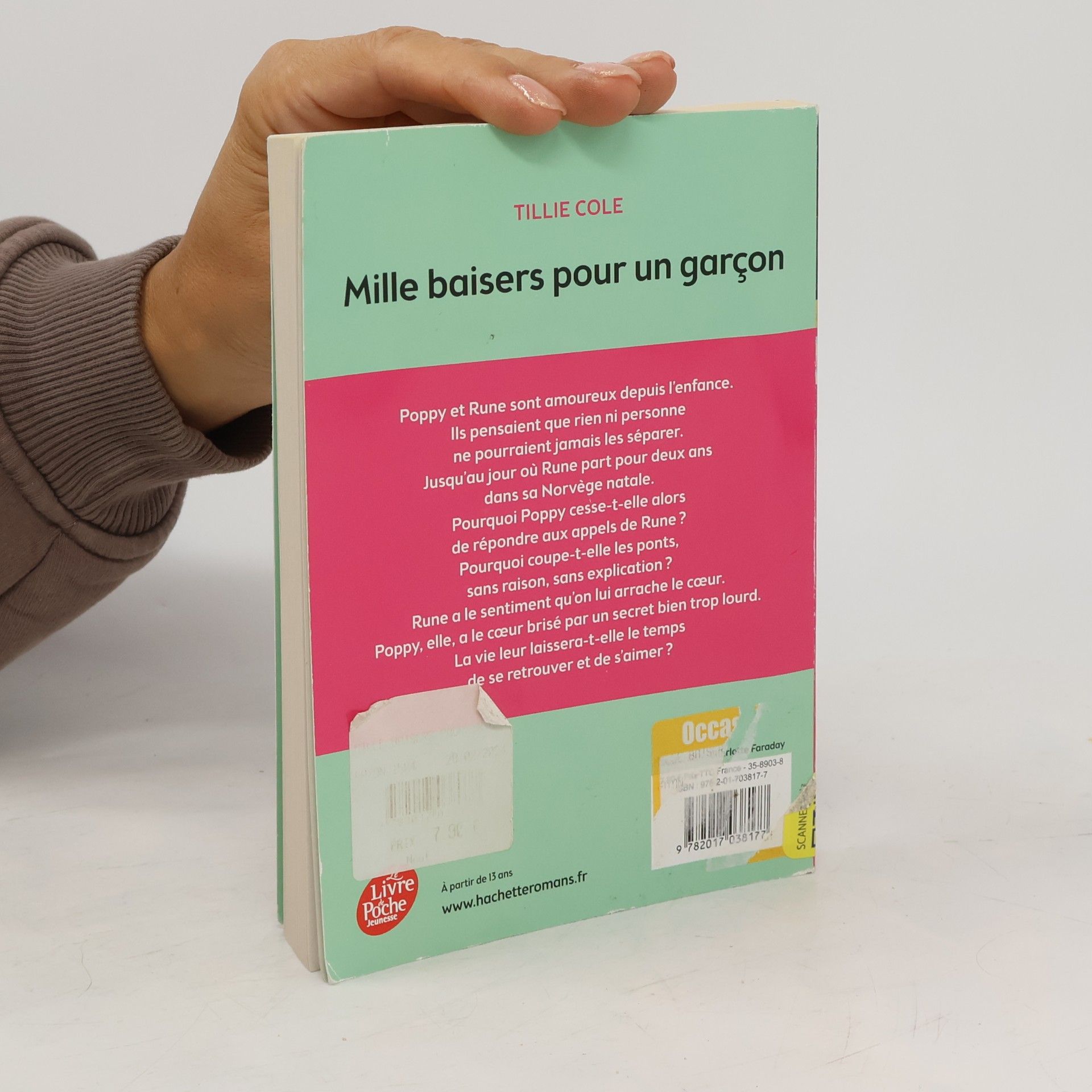 Tillie Cole Mille baisers pour un garçon