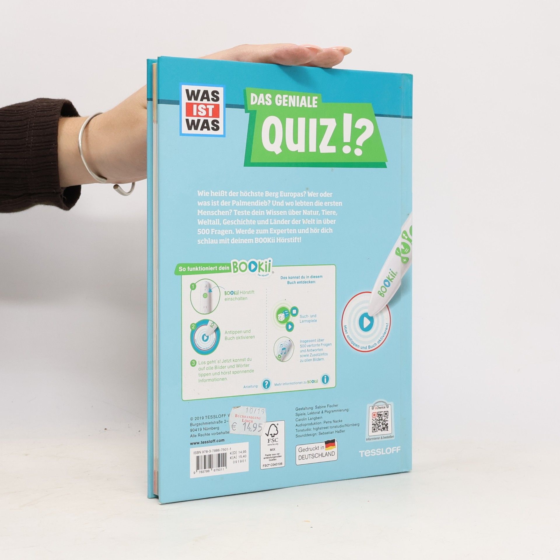 Carolin Langbein BOOKii® WAS IST WAS Das geniale Quiz!?