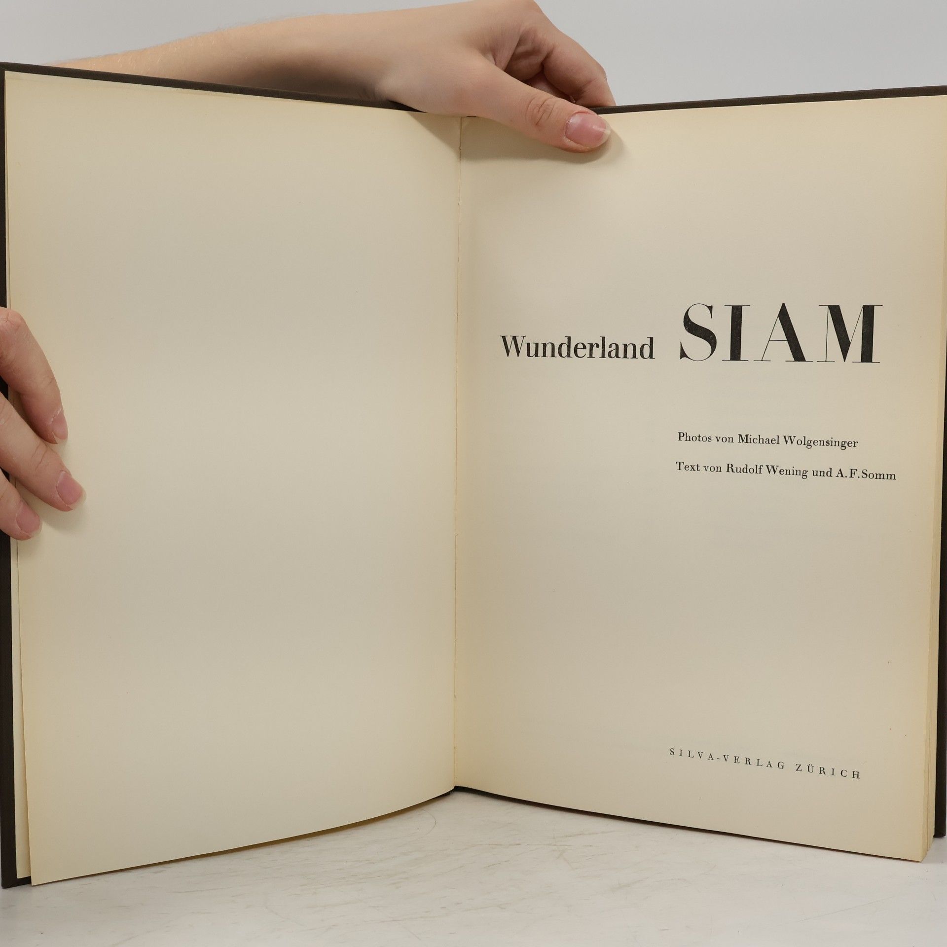 Rudolf Wening Wunderland Siam
