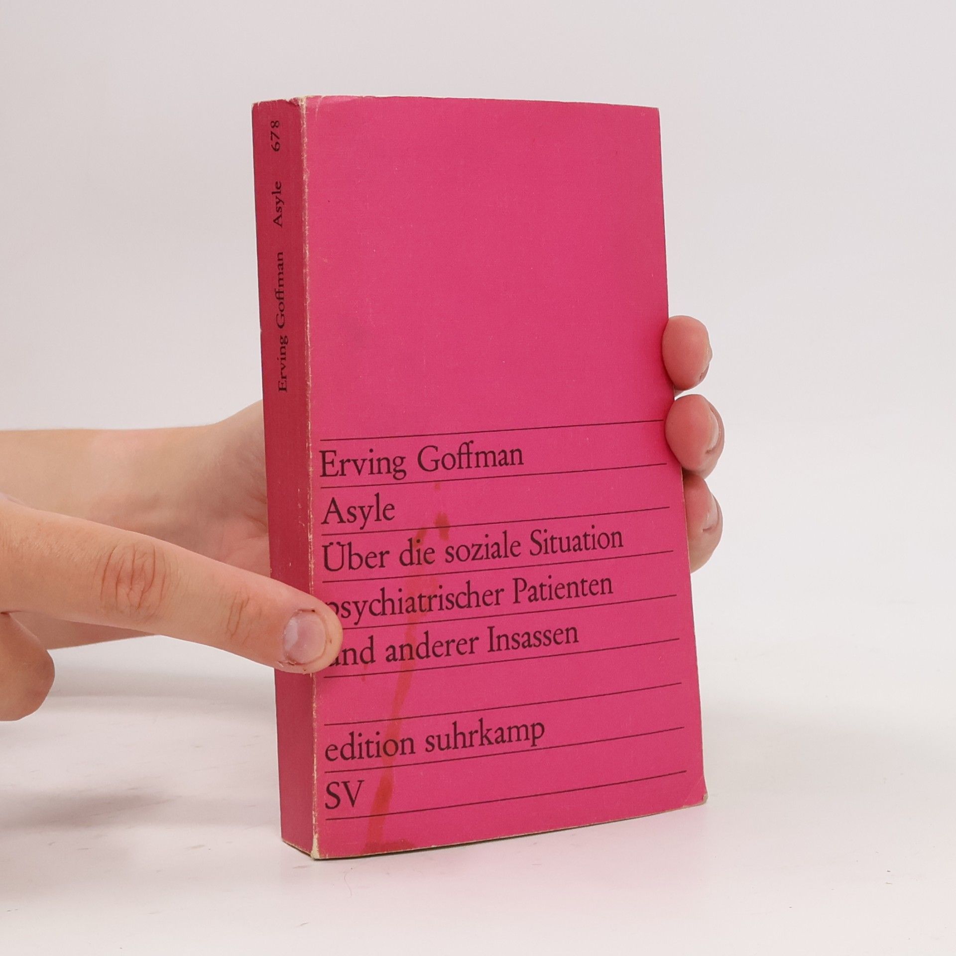 Erving Goffman Asyle