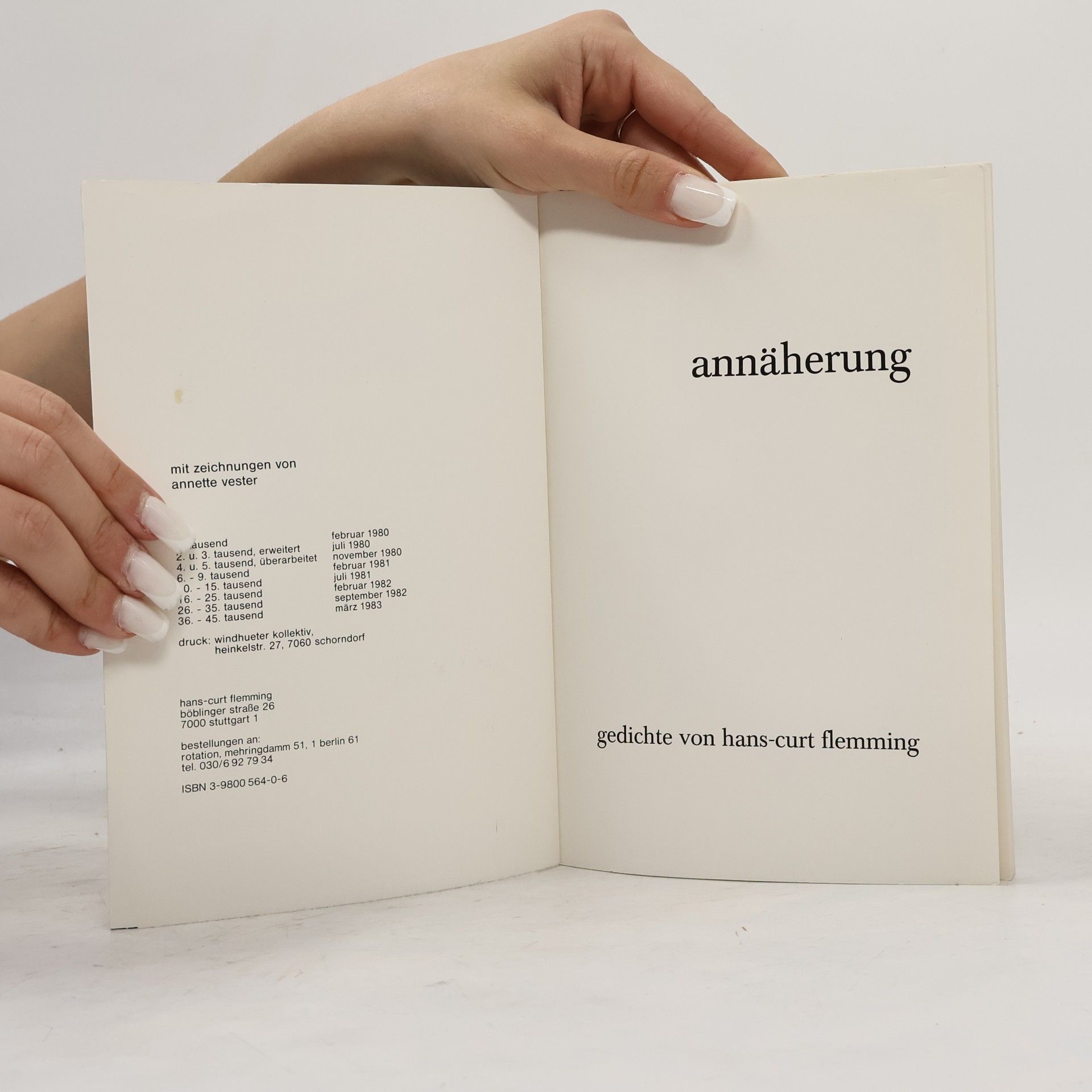 Hans Curt Flemming Annäherung