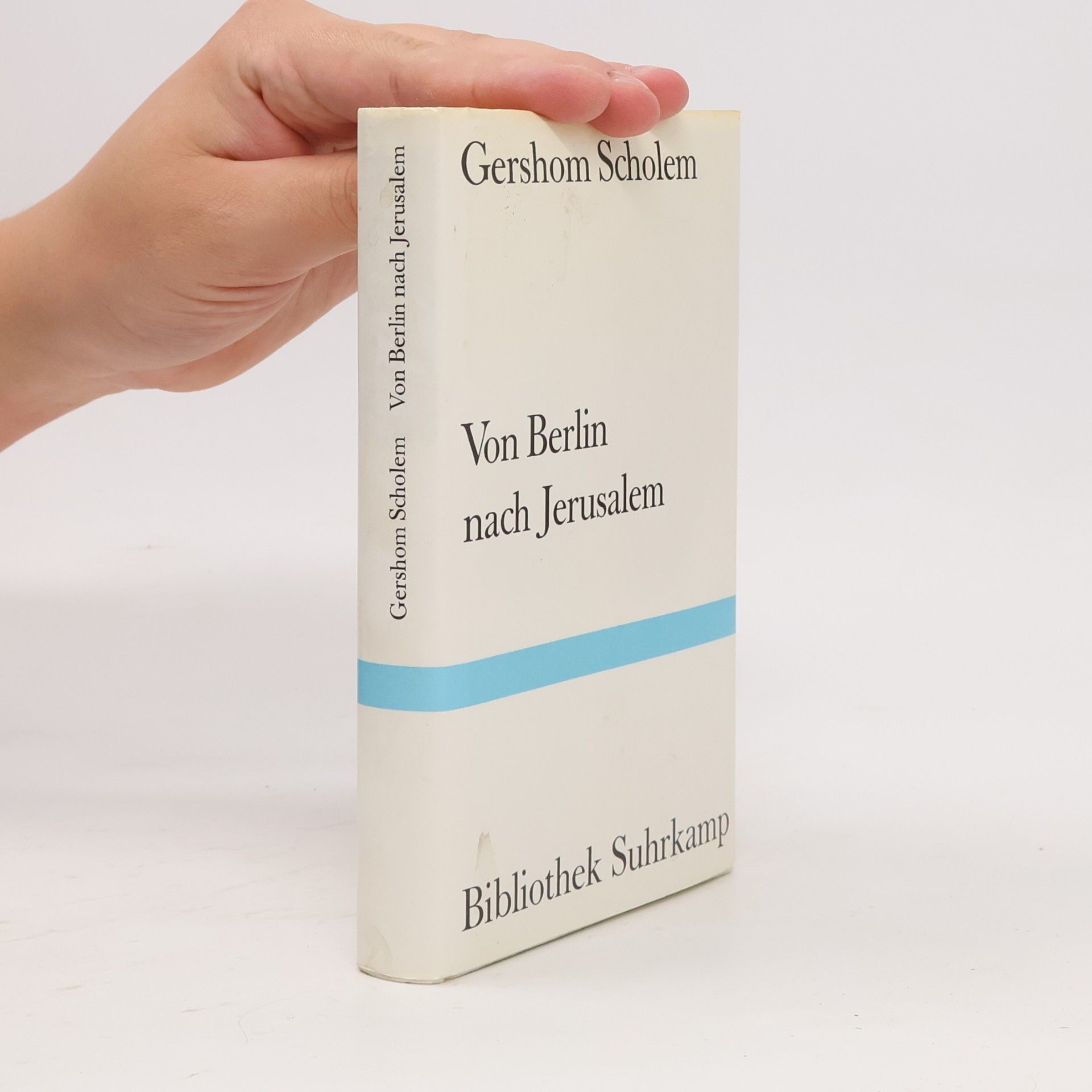Gershom Scholem Von Berlin nach Jerusalem