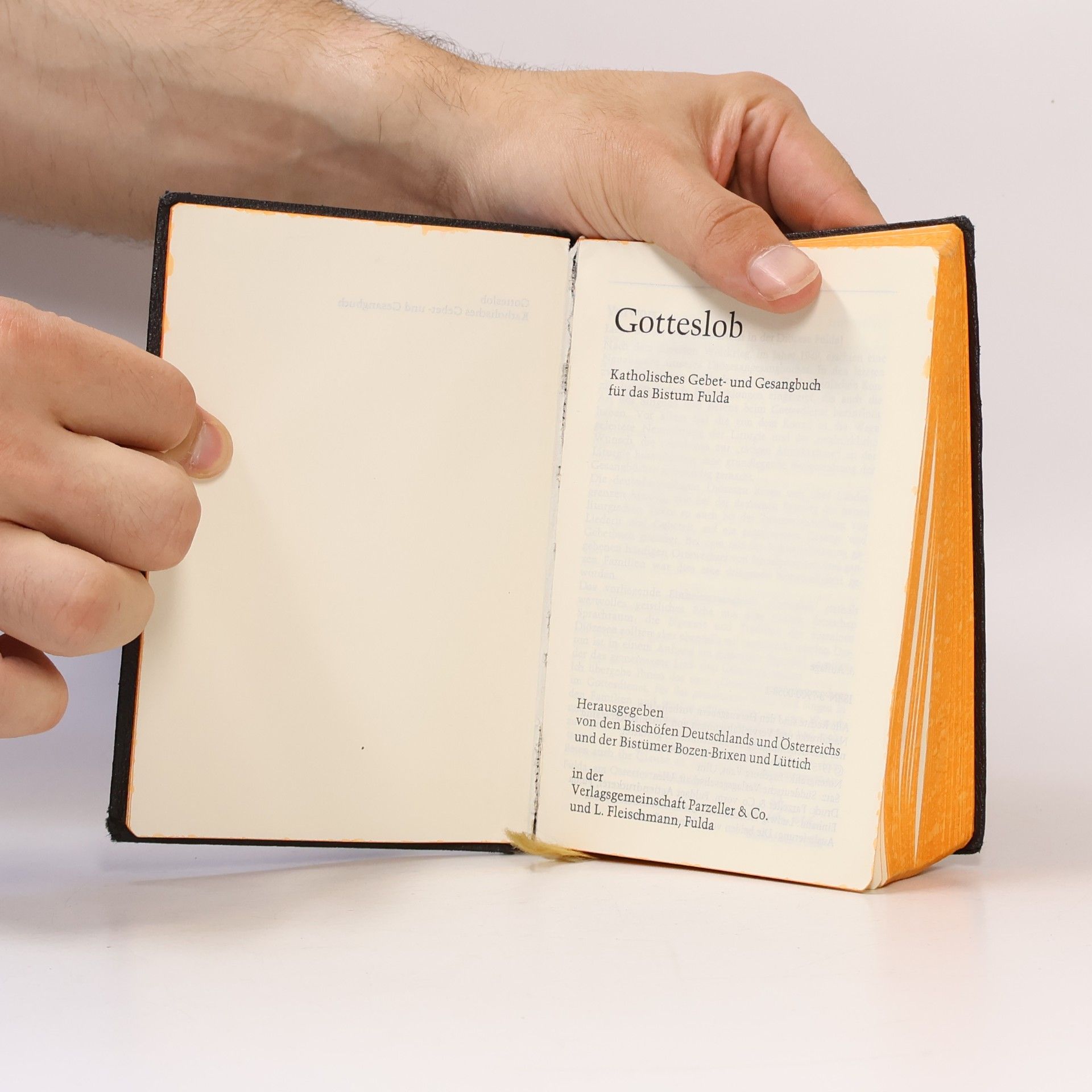 kolektiv Gotteslob. Katholisches Gebet-und Gesangbuch für das Bistum Fulda