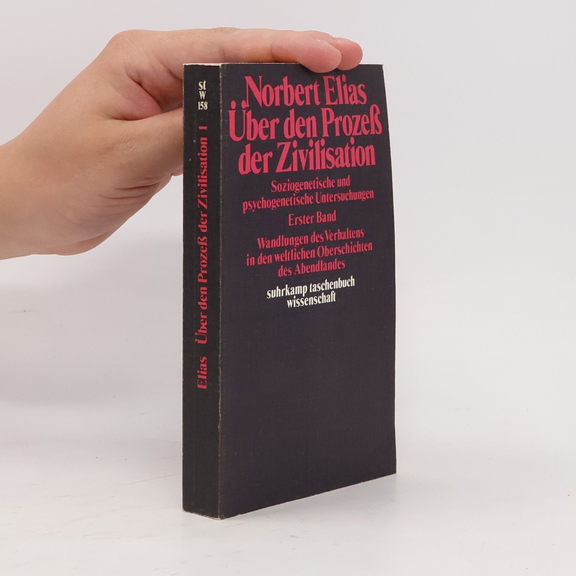 Norbert Elias Über den Prozeß der Zivilisation
