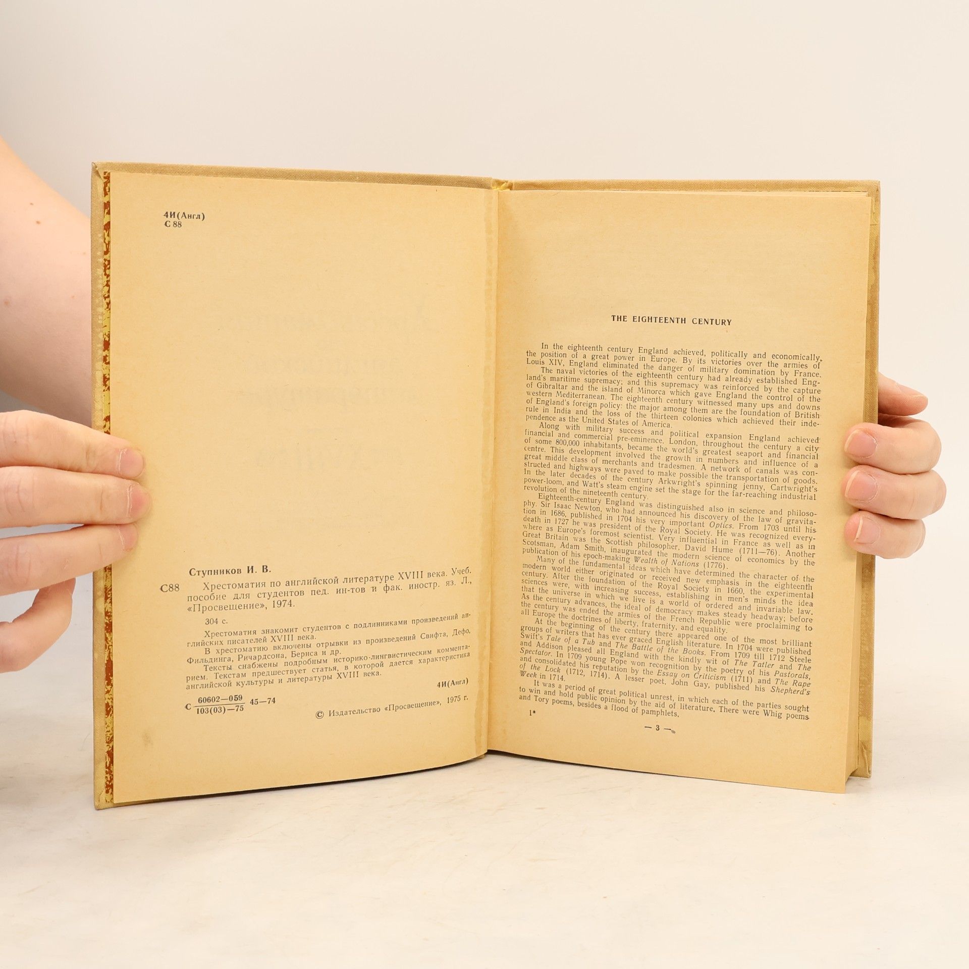 kolektiv An Anthology of English Literature XVIII.