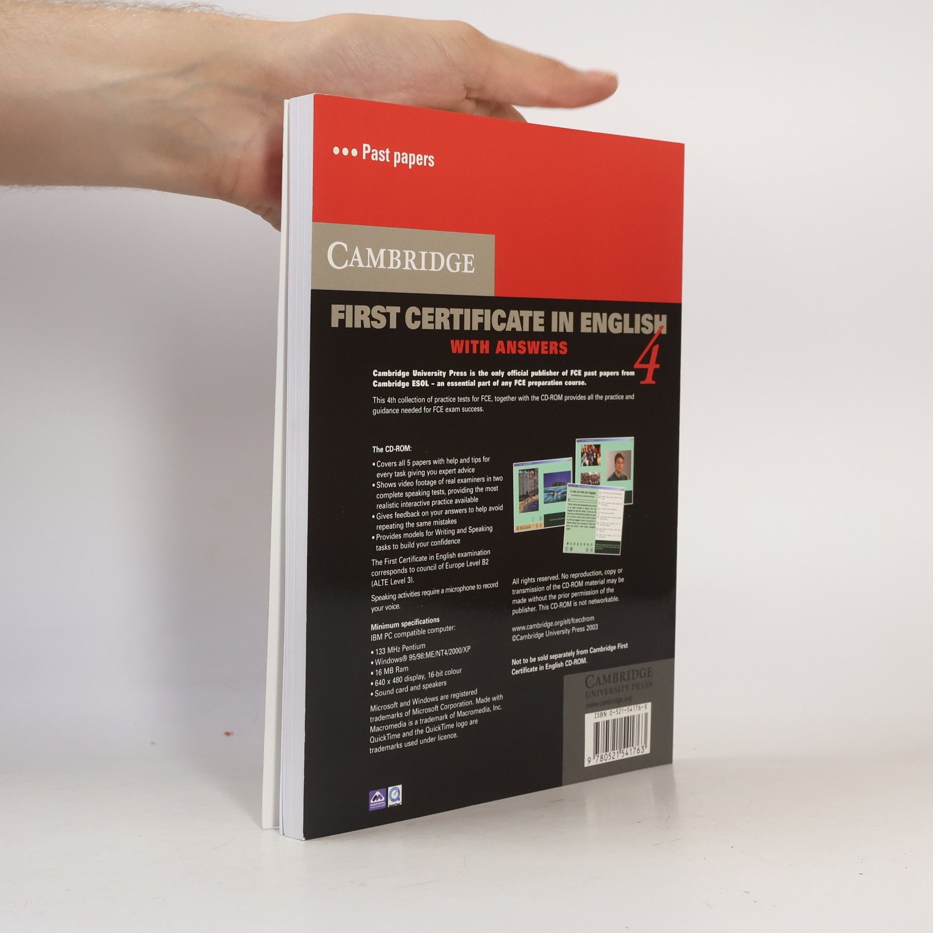 Alan R. Battersby Cambridge First Certificate in English CD-ROM Pack