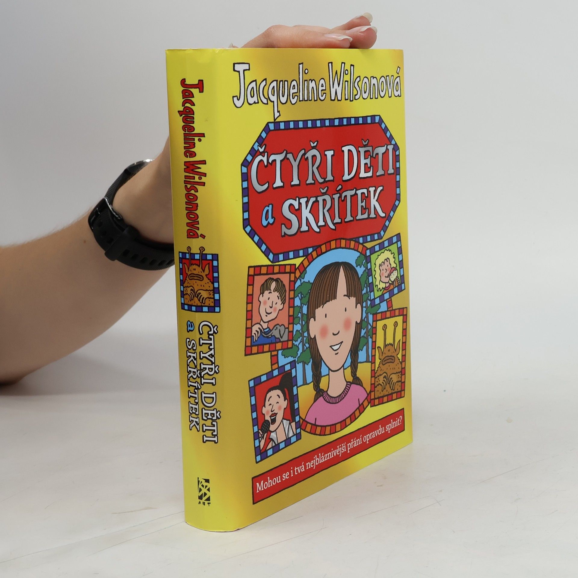 Jacqueline Wilson Čtyři děti a skřítek