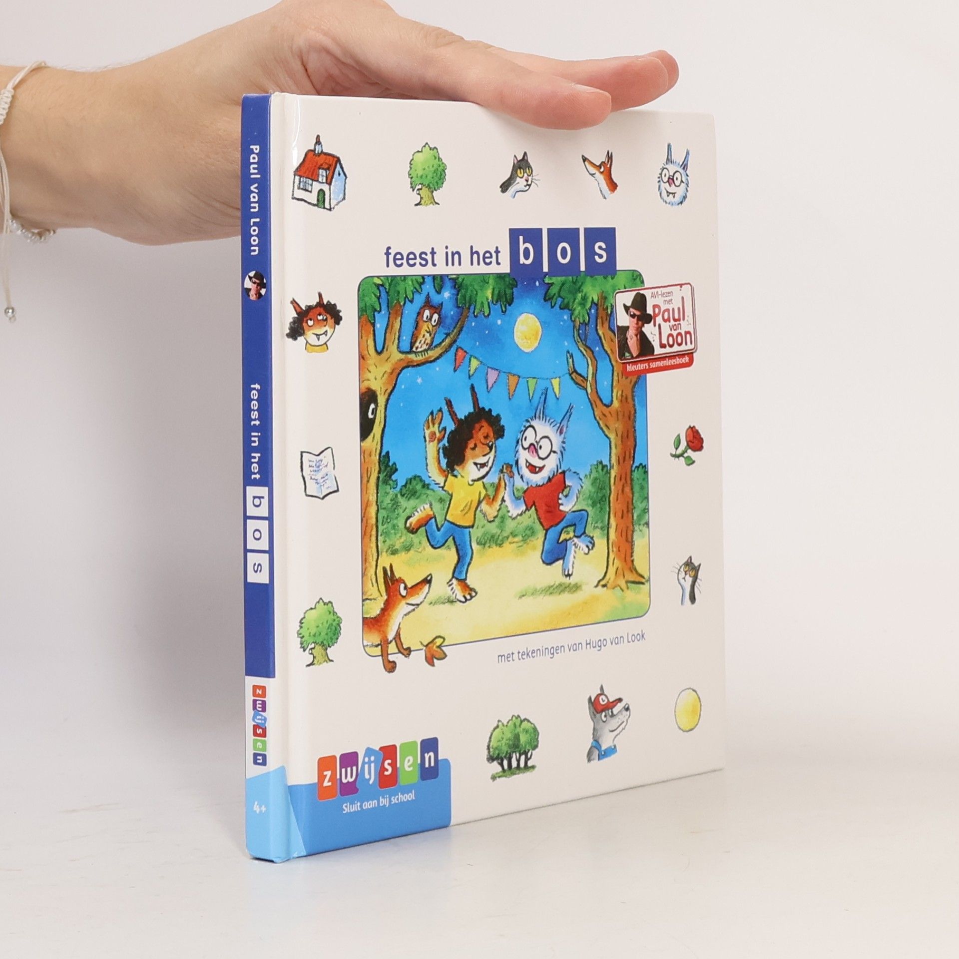 van Loon, Paul Feest in het bos (Kleuters samenleesboeken)