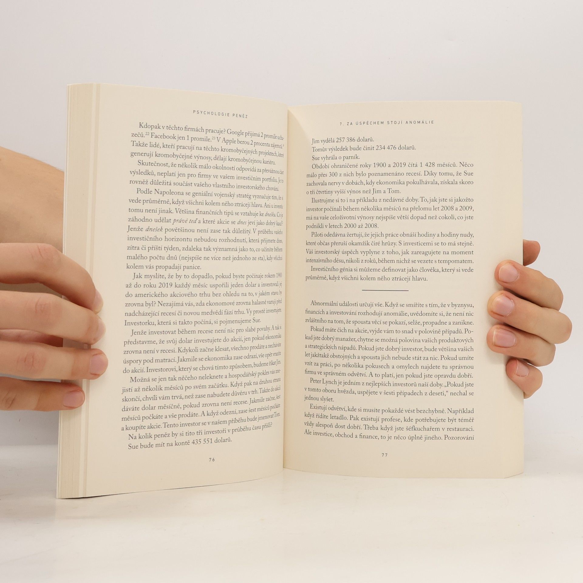 Morgan Housel Psychologie peněz. Nadčasové poznatky o bohatství, hamižnosti a štěstí