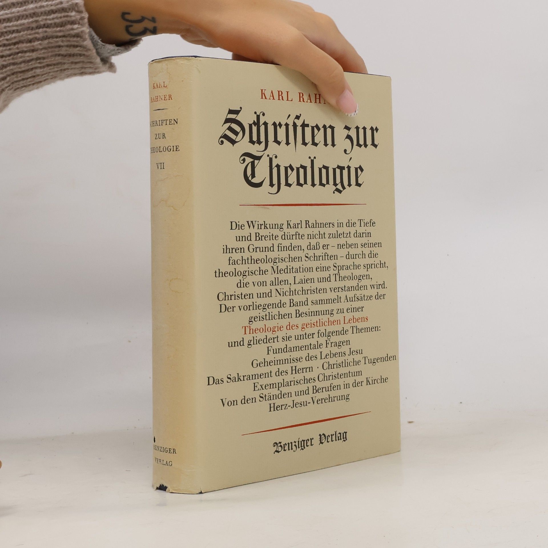 Schriften zur Theologie