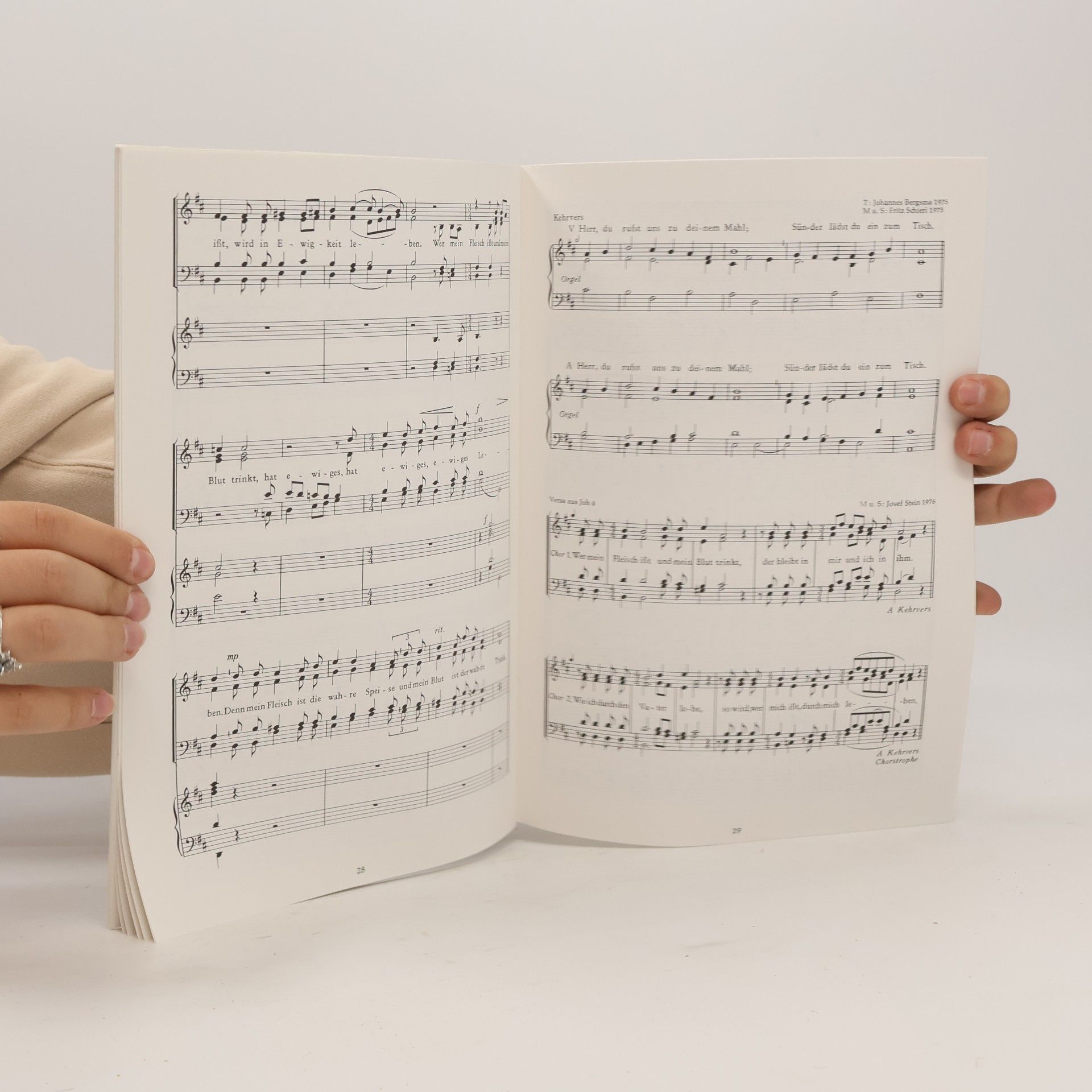 Bischöfliches Institut für Kirchenmusik Mainz Chorsätze zum Gotteslob für gemischte Stimmen / Eucharistie