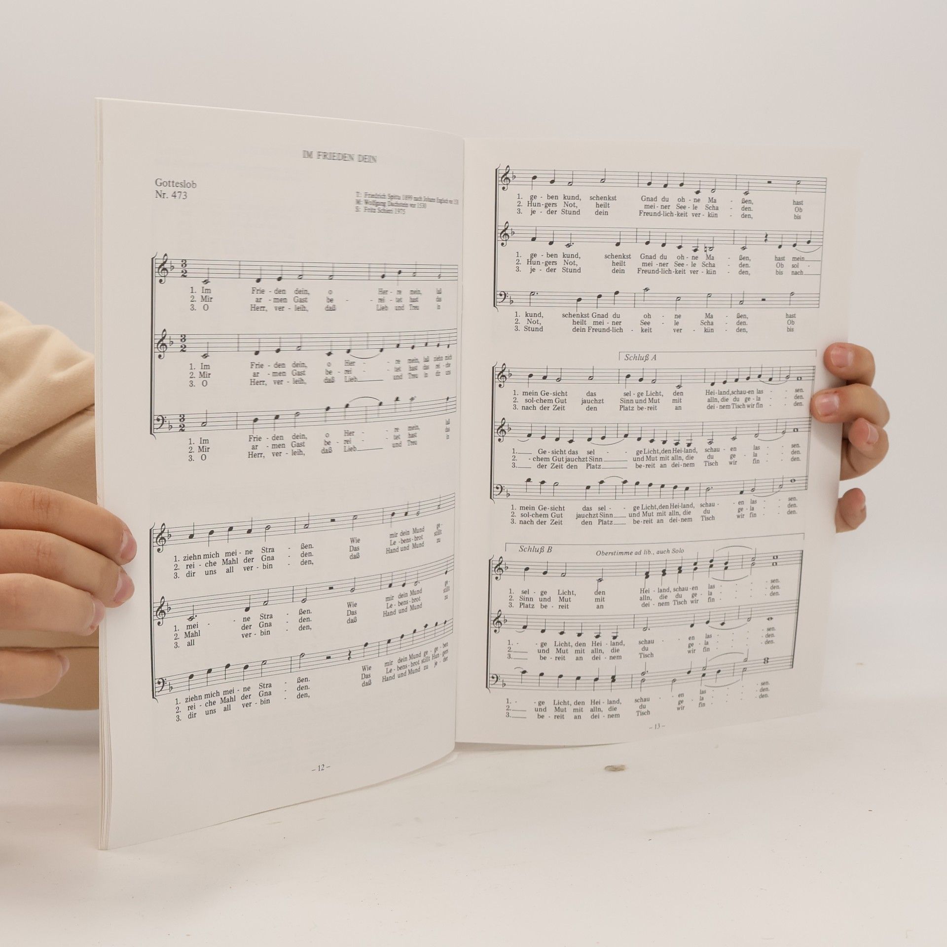 Bischöflichen Institut für Kirchenmusik Mainz Dreistimmige Chorsätze zum Gotteslob. Für zwei Frauenstimmen und eine Männerstimme: Lob und Dank