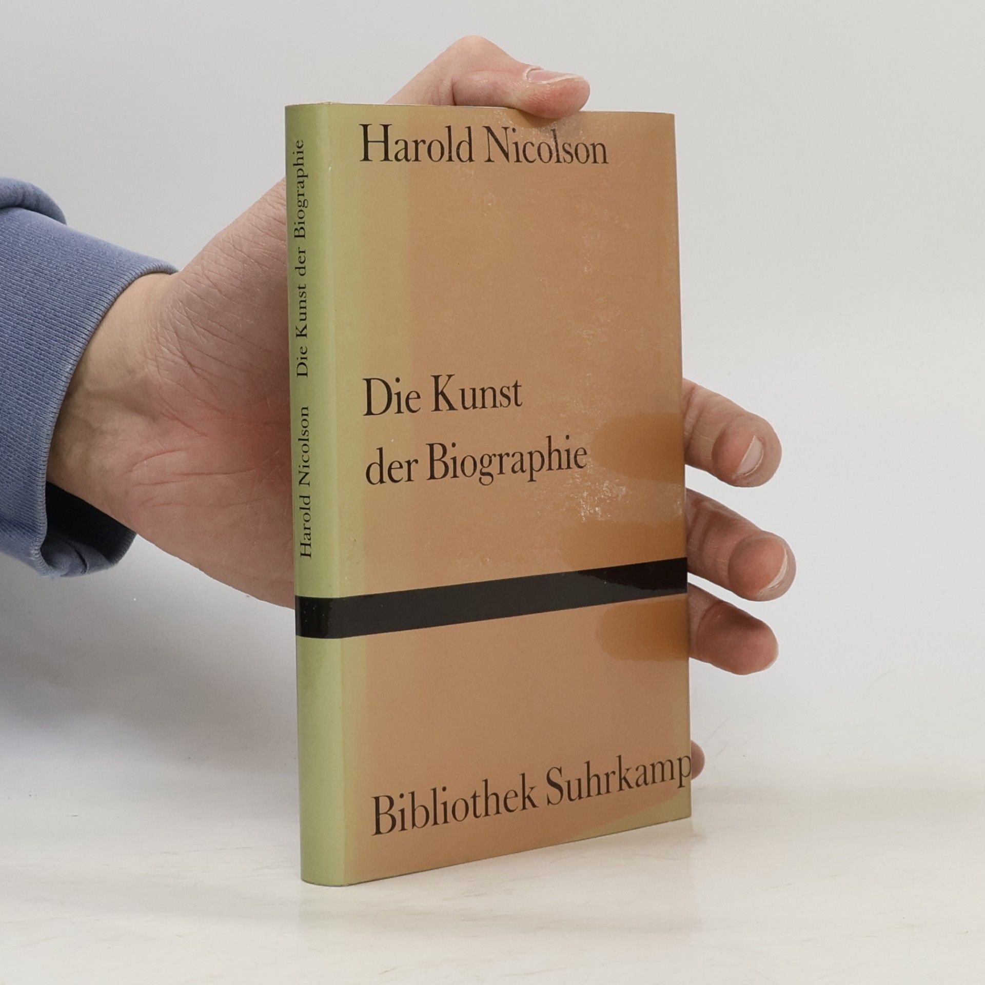 Harold Nicolson Die Kunst der Biographie und andere Essays