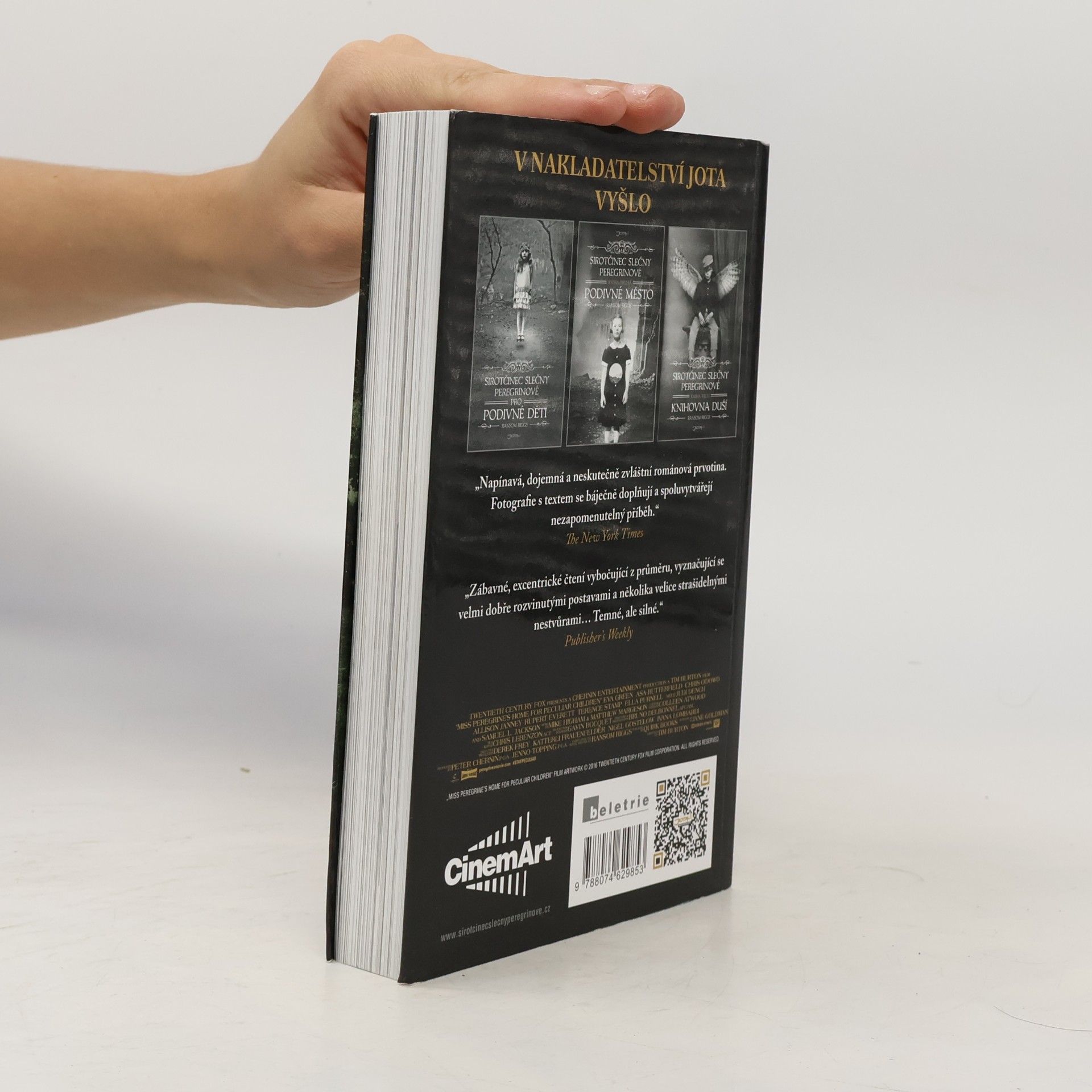 Ransom Riggs Sirotčinec slečny Peregrinové pro podivné děti