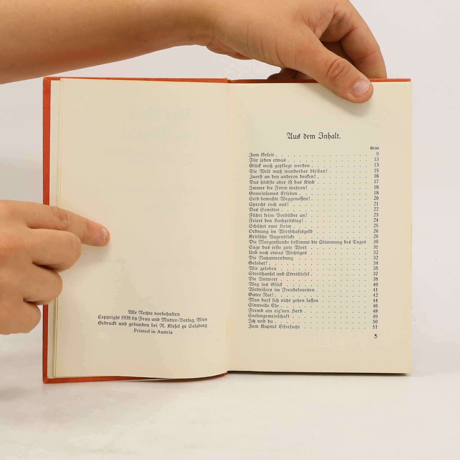 Hans Klaar Das Buch vom Eheglück
