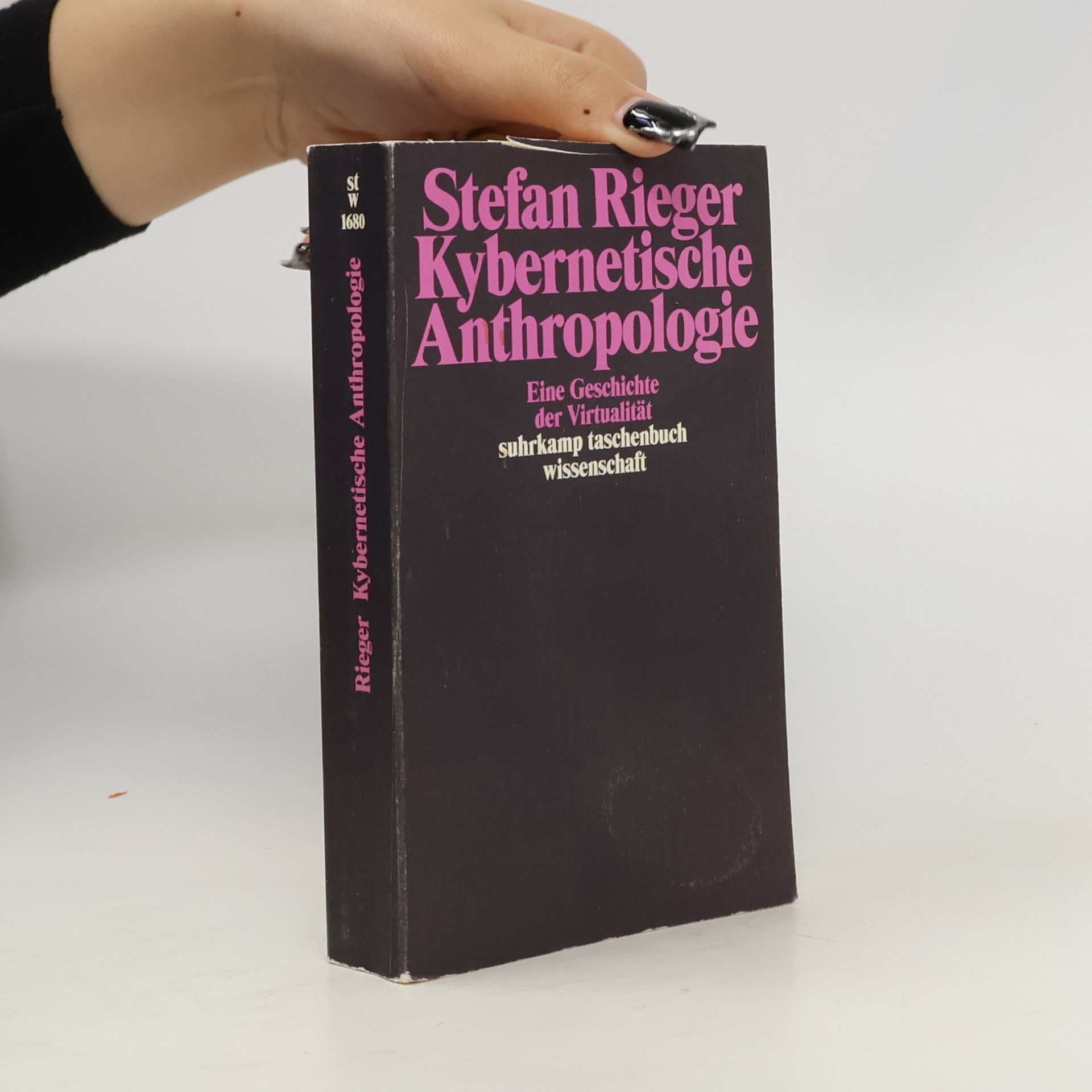 Stefan Rieger Kybernetische Anthropologie