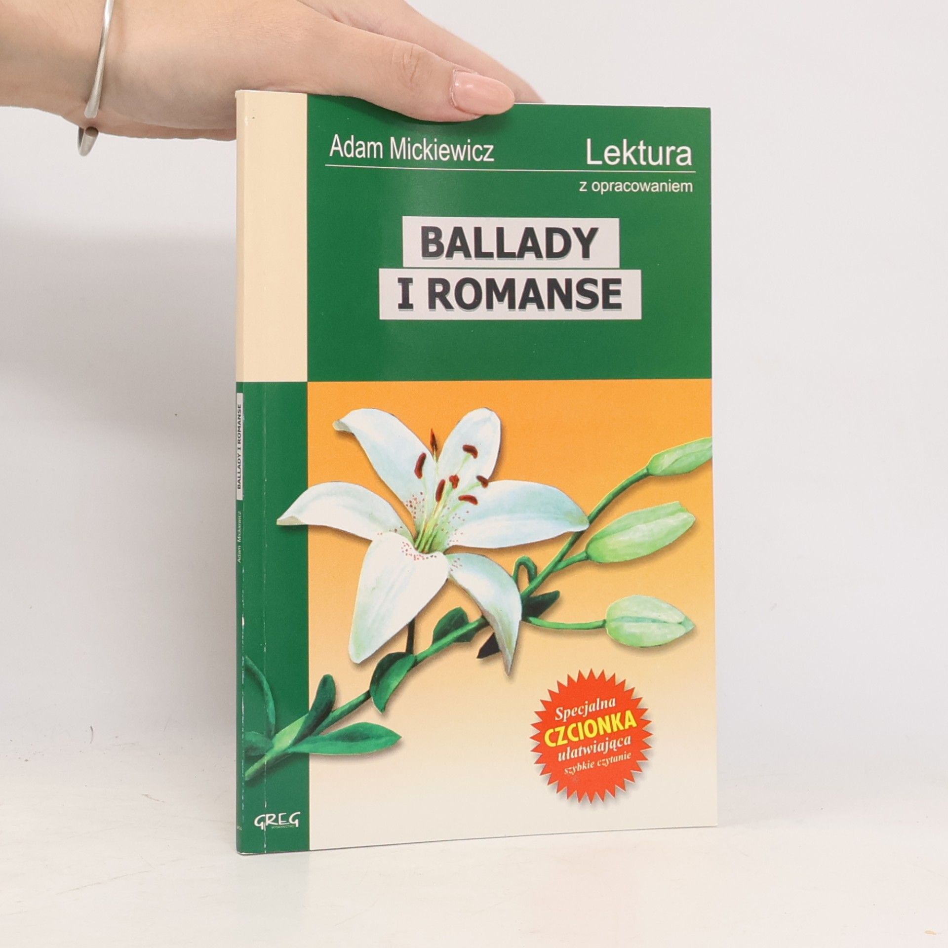 Adam Mickiewicz Ballady i Romanse. Lektura z opracowaniem