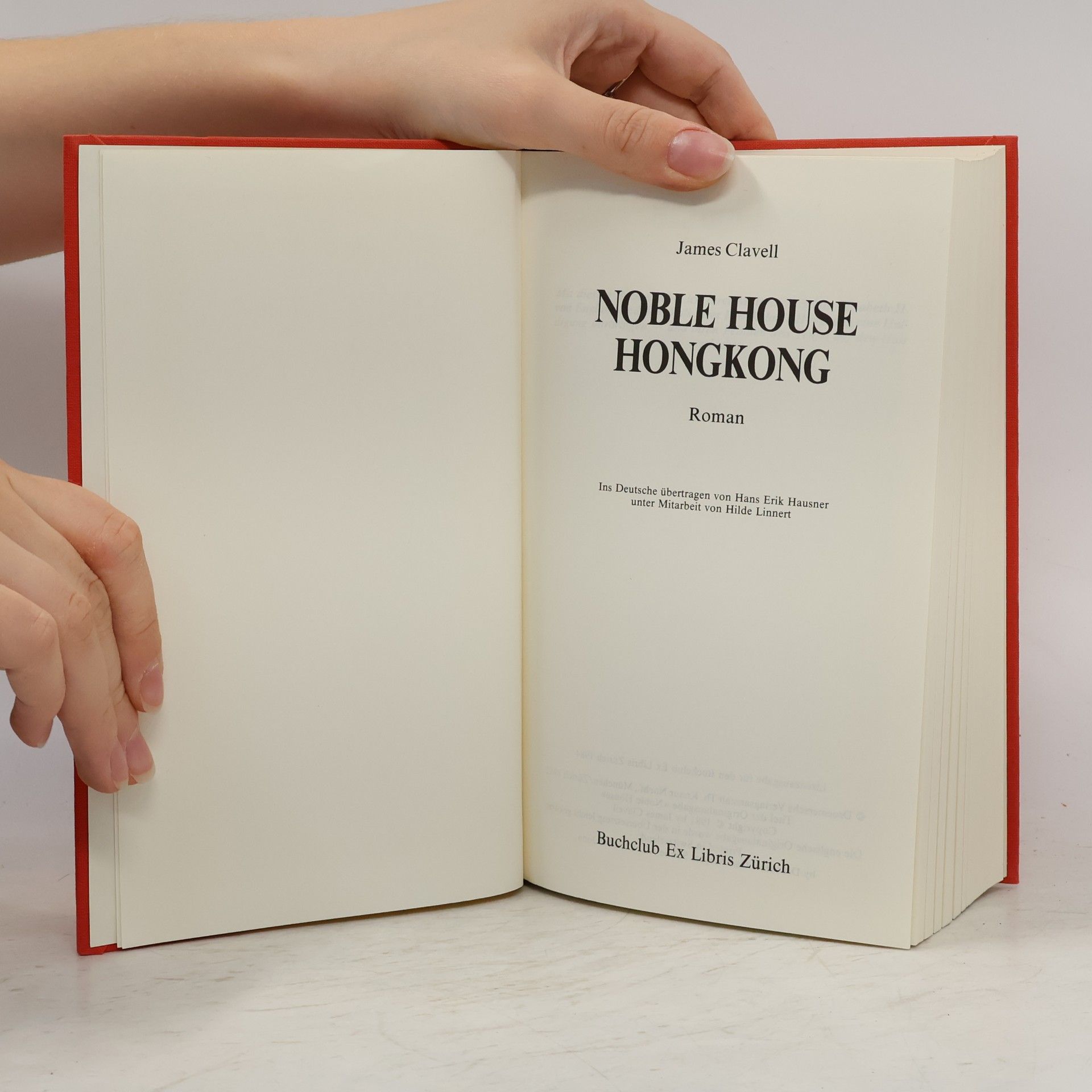 James Clavell Noble House Hongkong