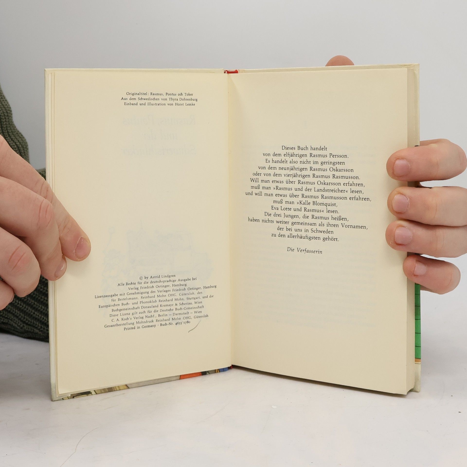 Astrid Lindgren Rasmus Pontus und der Schwertschlucker