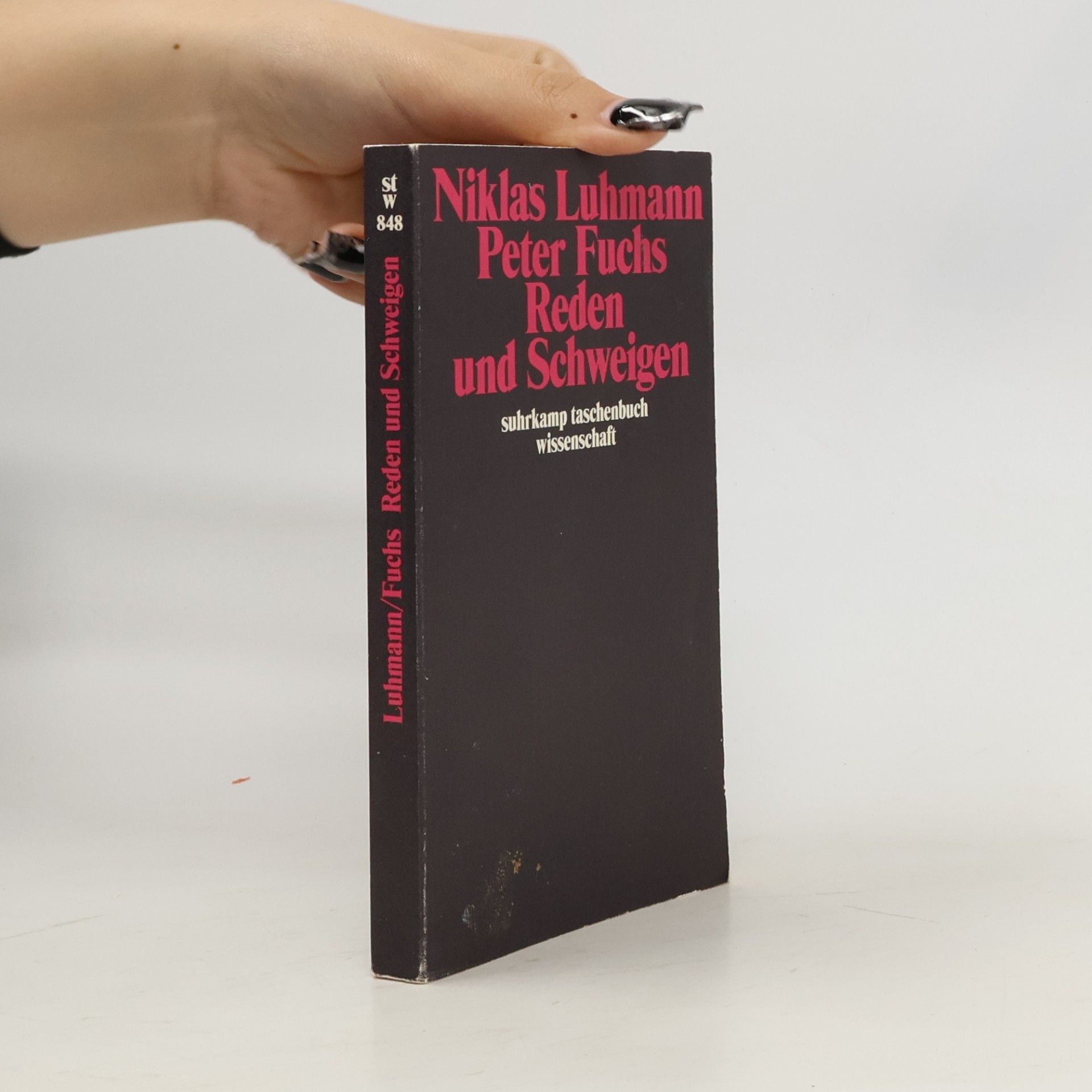 Niklas Luhmann Reden und Schweigen
