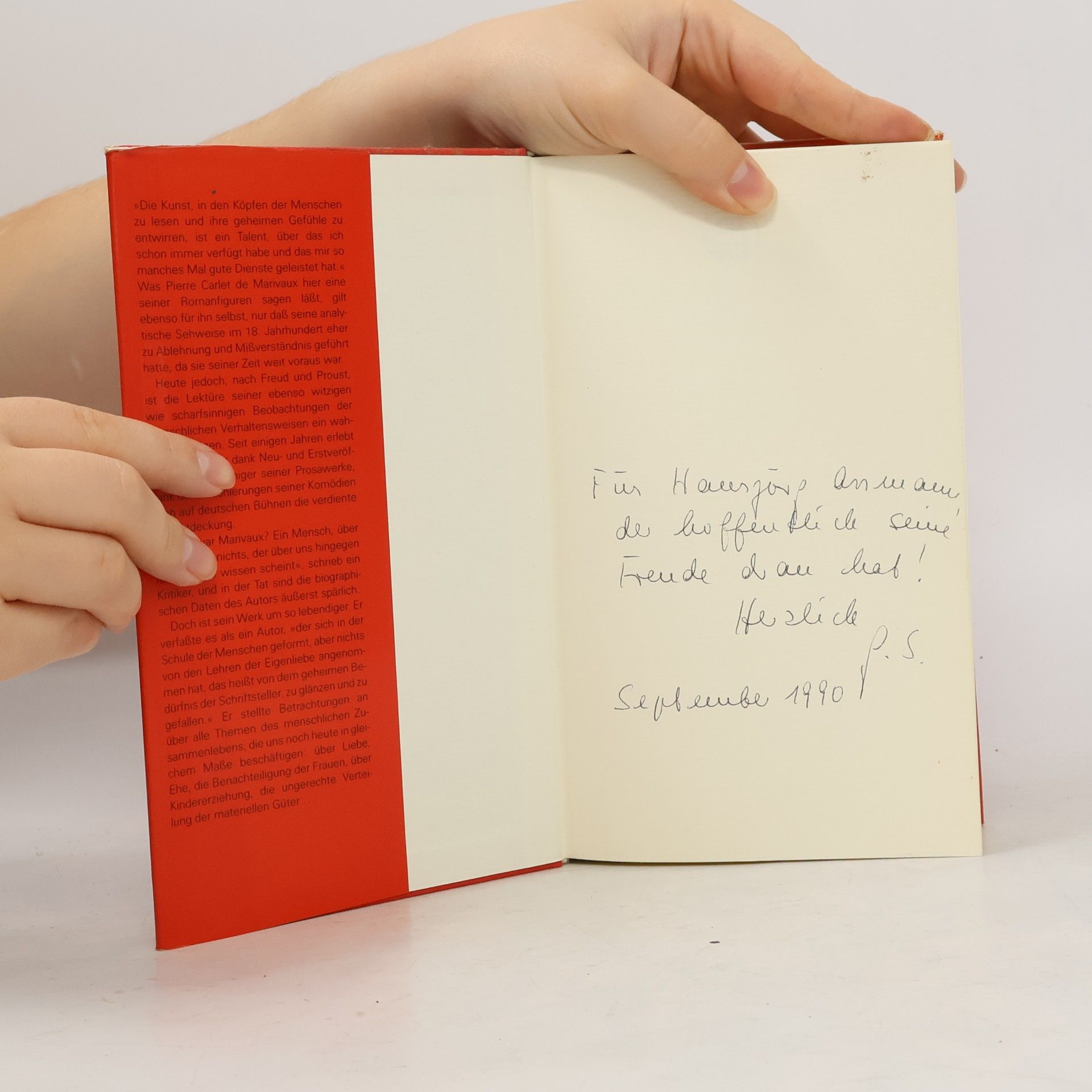 Pierre de Marivaux Die Kunst, in den Köpfen der Menschen zu lesen. Ausgew. Texte. Hrsg. u. übers. v. Gerda Scheffel