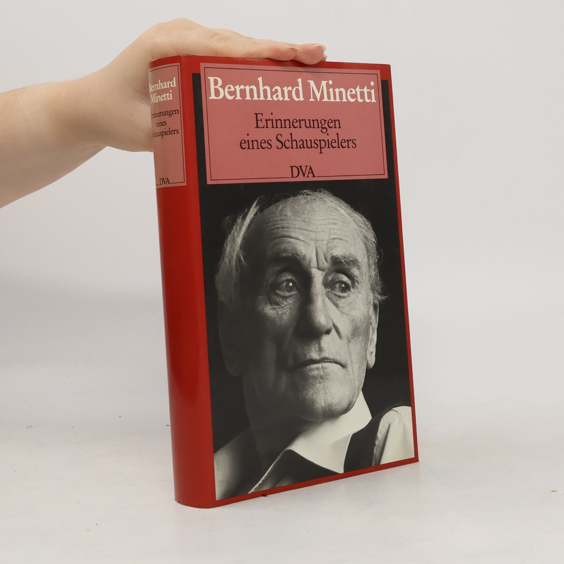 Bernhard Minetti Erinnerungen eines Schauspielers