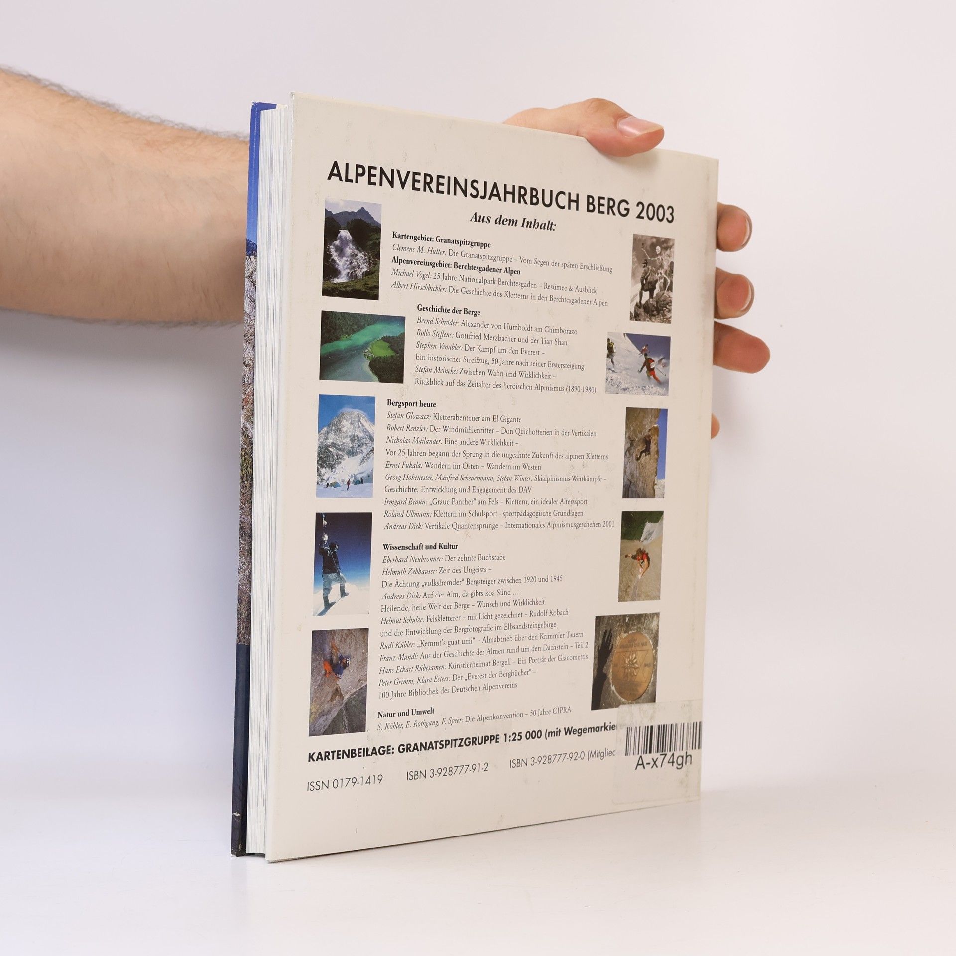 Alpenvereinsjahrbuch Berg 2003