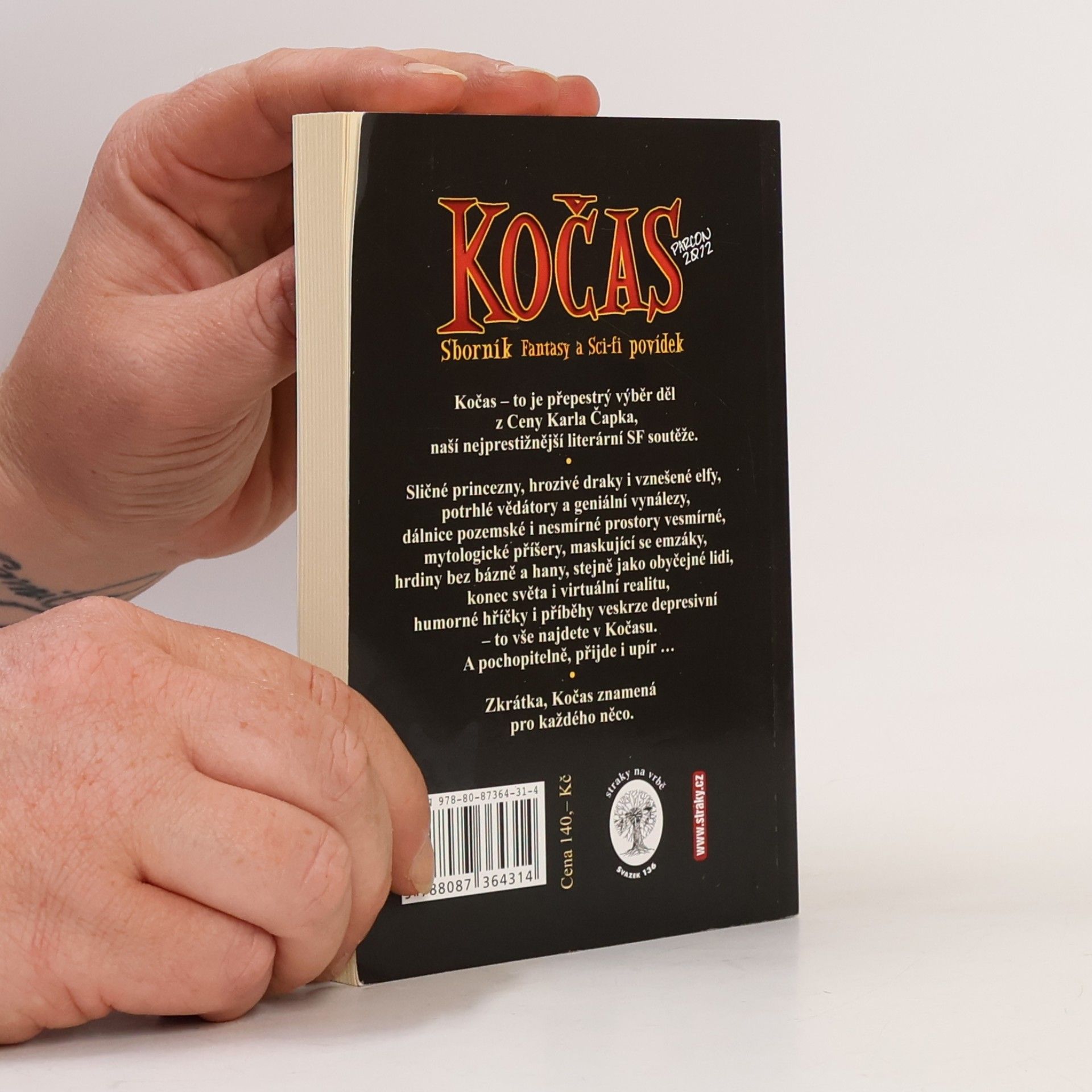 kolektiv Kočas: Sborník SF a fantasy povídek k Parconu 2012