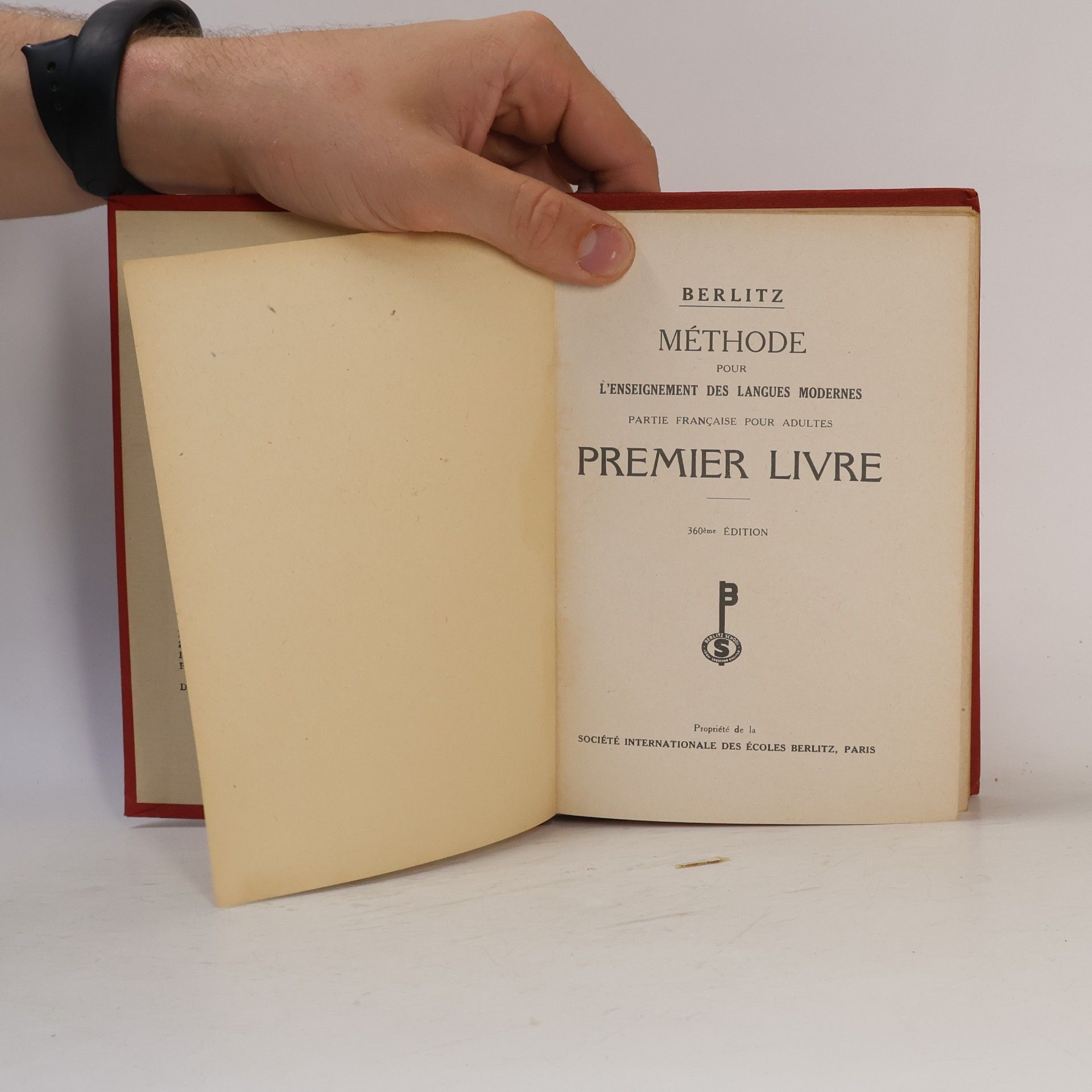 Berlitz Méthode pour l'enseignement des langues modernes, Premier livre