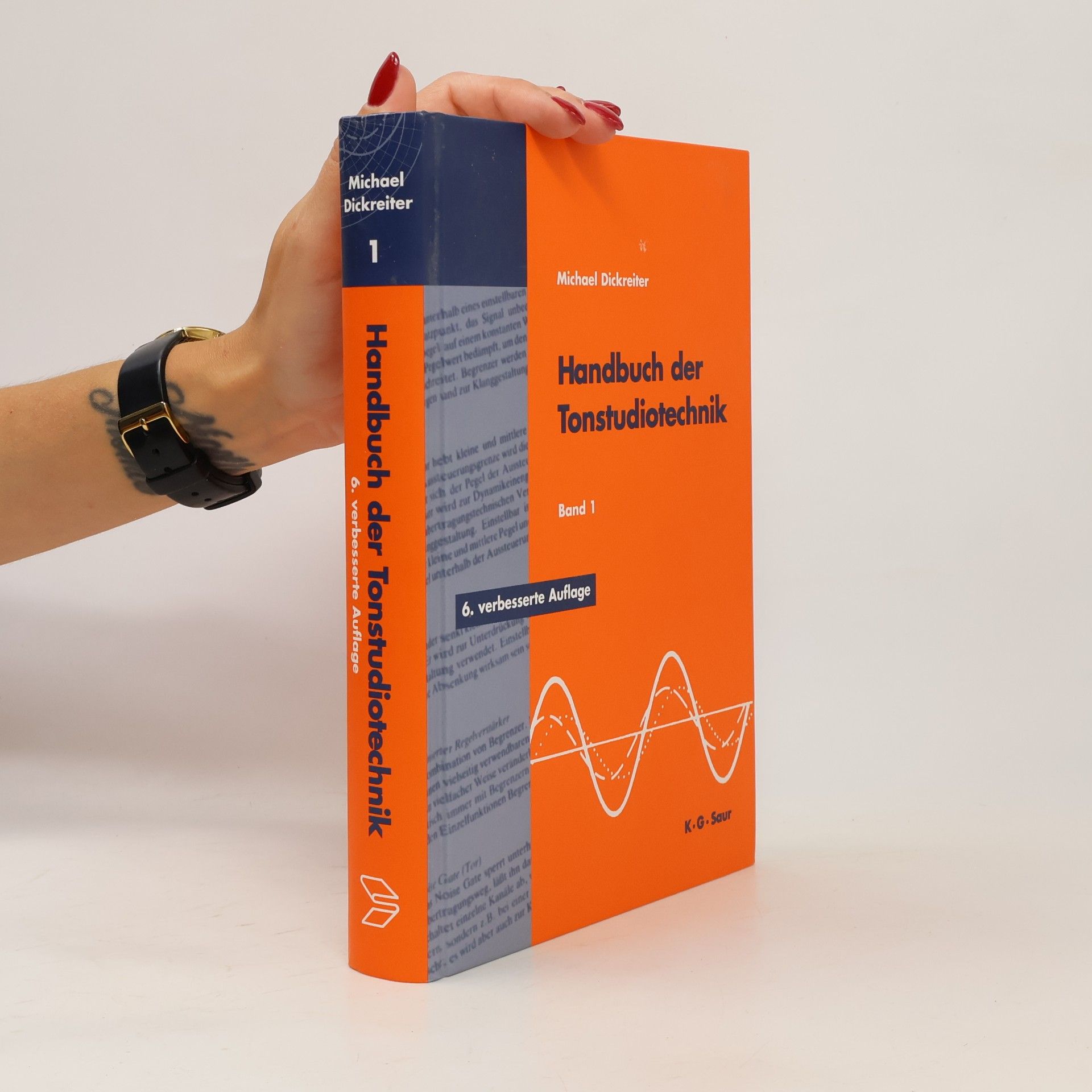 Nürnberg Schule für Rundfunktechnik Handbuch der Tonstudiotechnik Bd. I