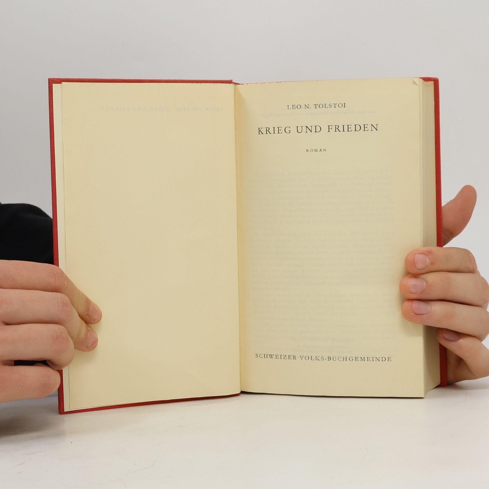 Lew Nikolajewitsch Tolstoi Krieg und Frieden