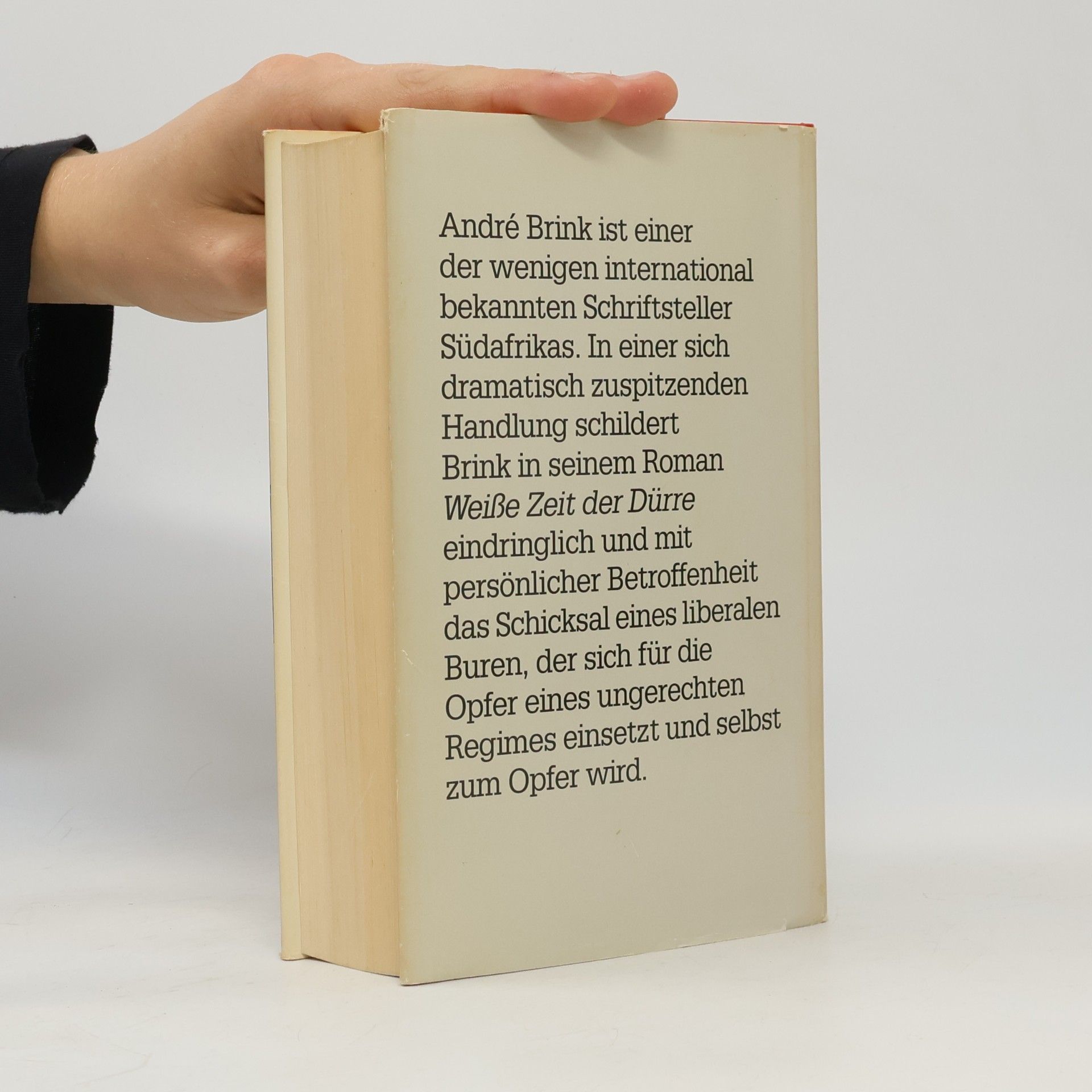 André Brink Weisse Zeit der Dürre