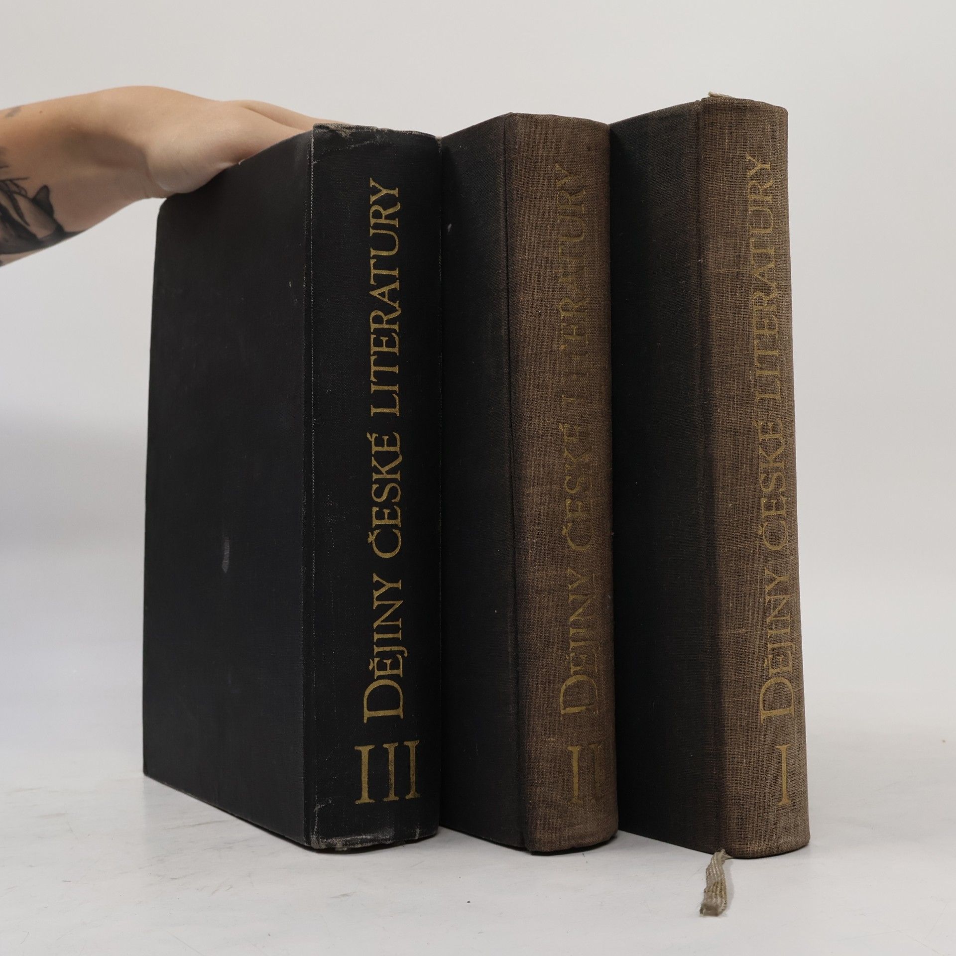kolektiv Dějiny české literatury (I. - III. díl ve 3 svazcích)