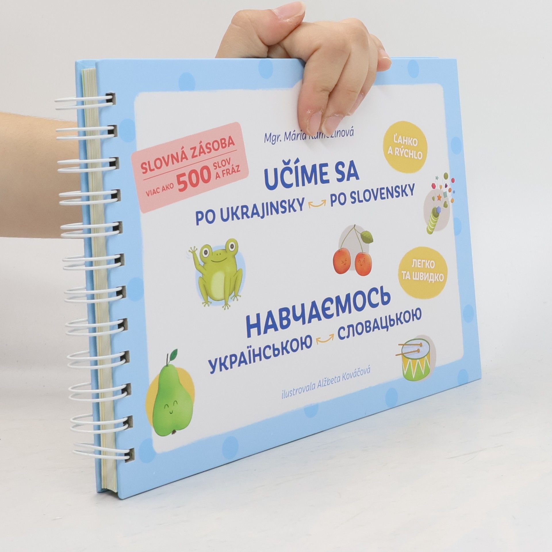 Mária Kamozinová Učíme sa po ukrajinsky po slovensky / Навчаємось українською словацькою