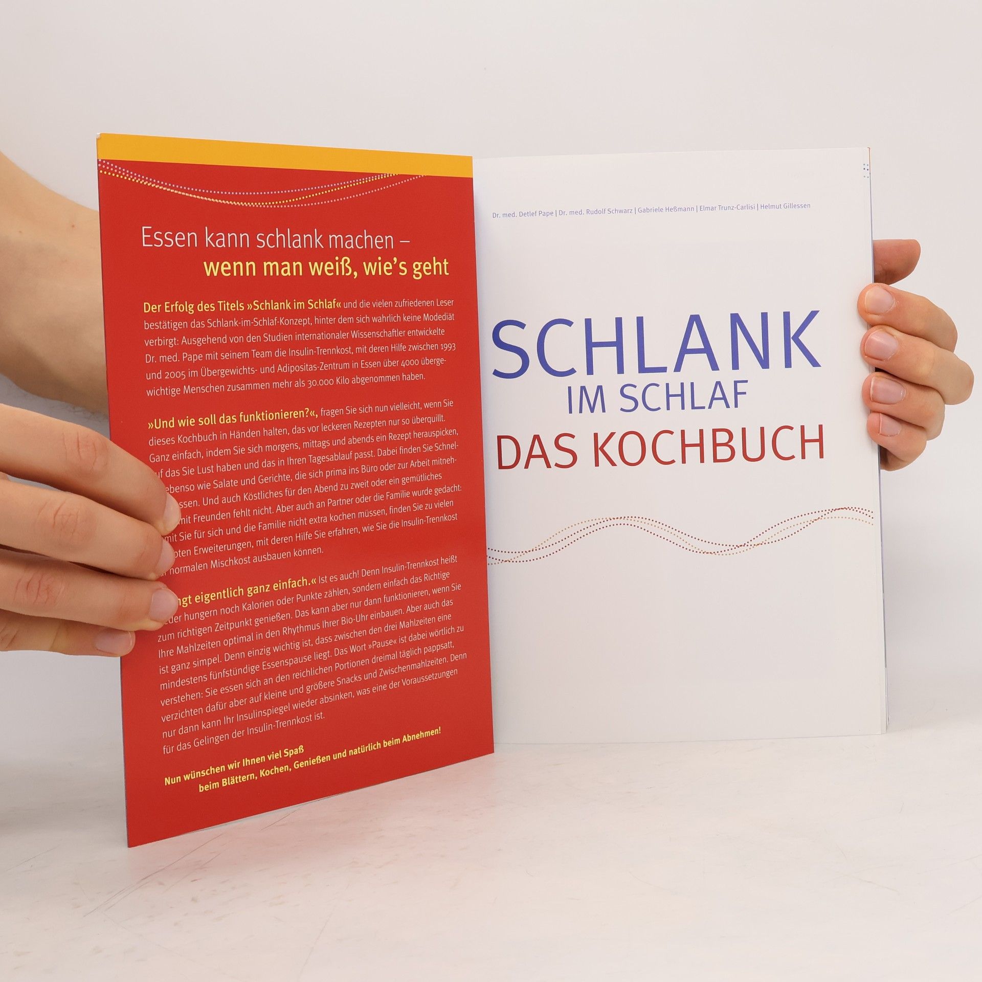 Detlef Pape Schlank im Schlaf. Das Kochbuch