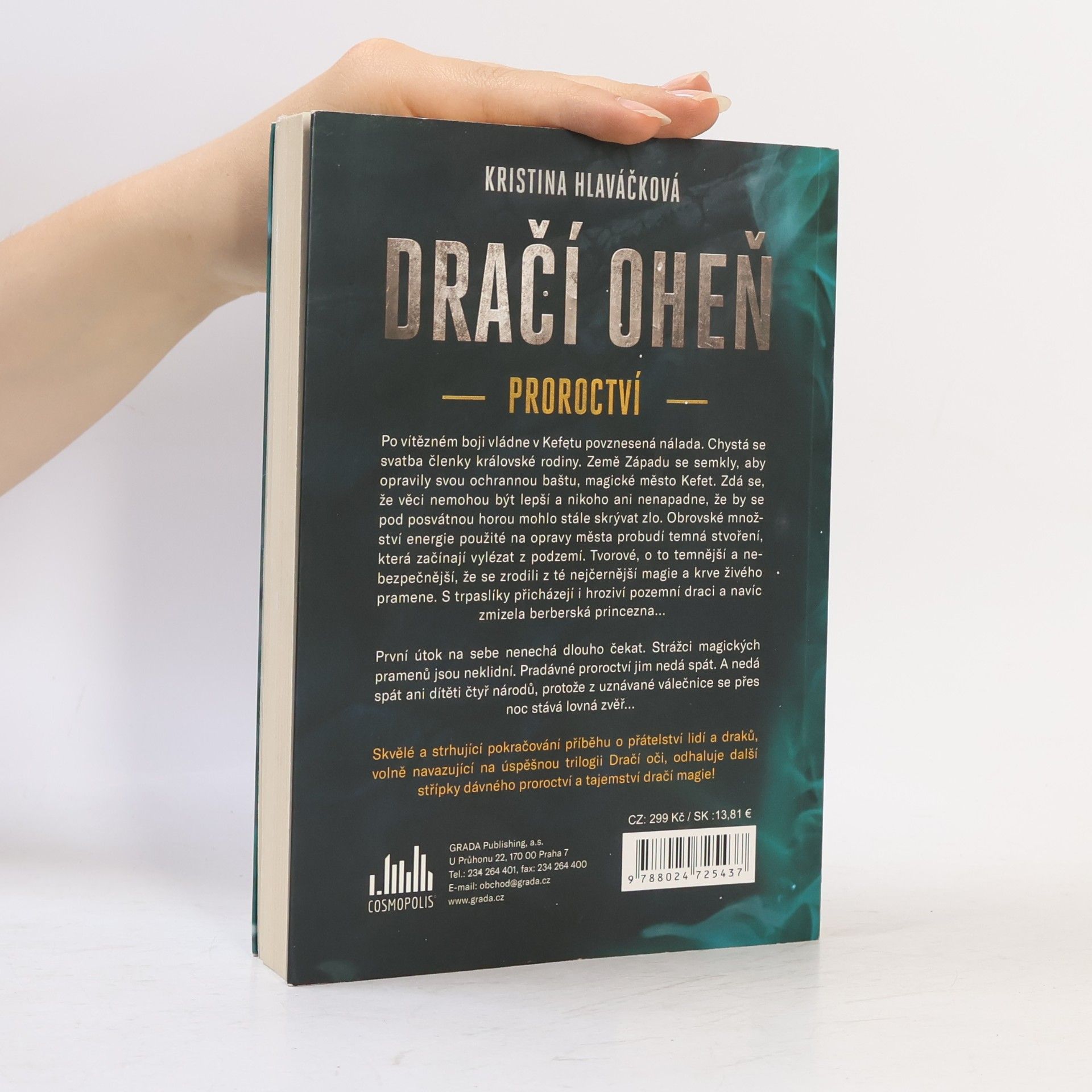 Kristina Hlaváčková Dračí oheň. Proroctví