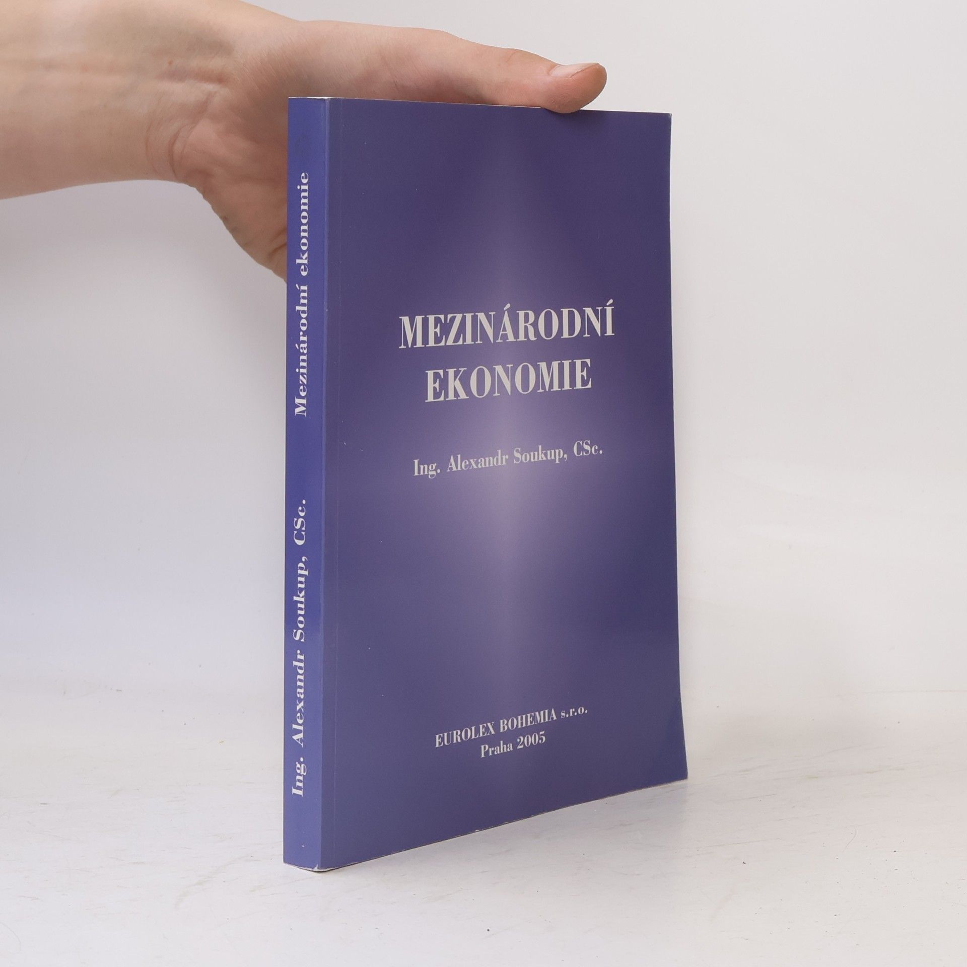 Alexander Soukup Mezinárodní ekonomie