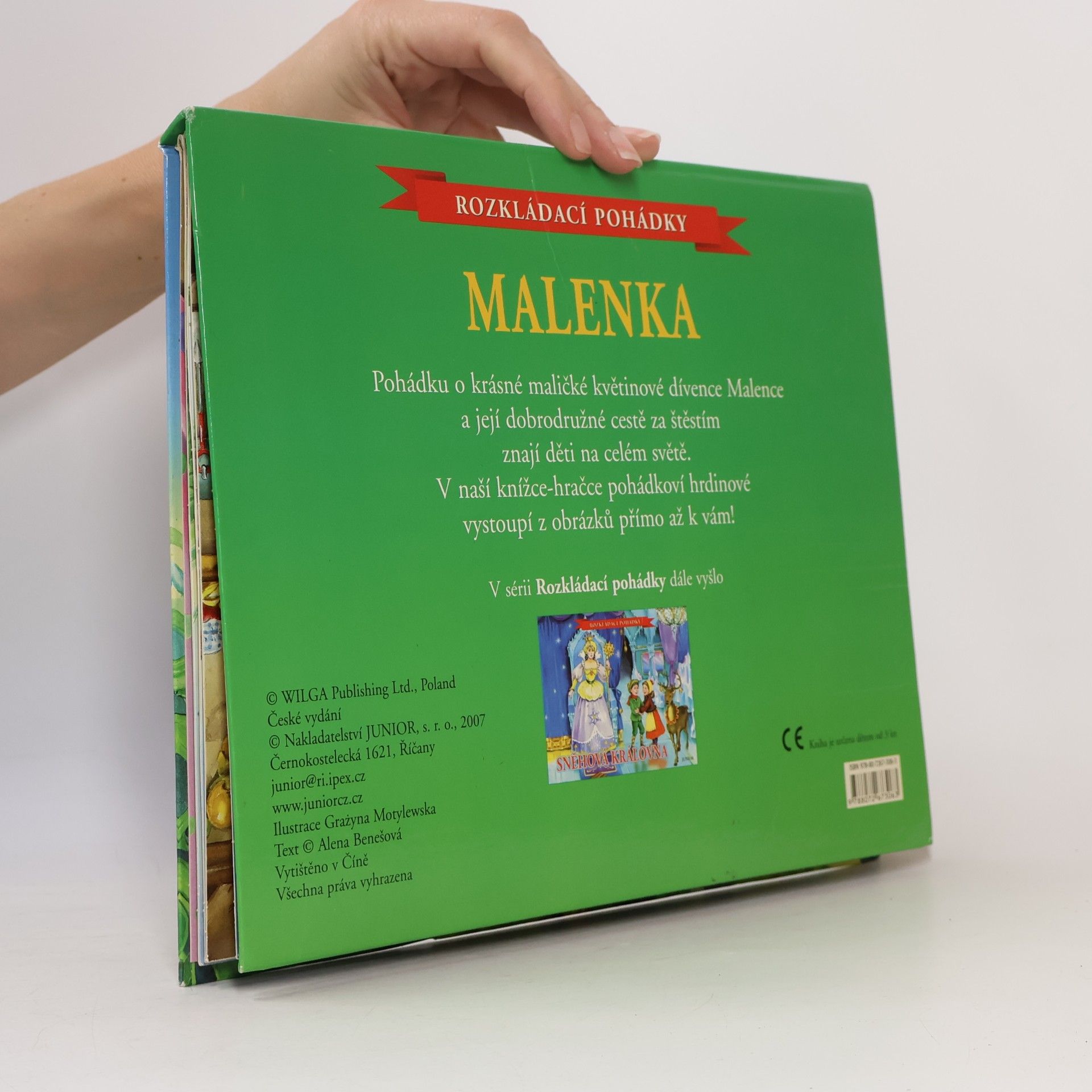 Grażyna Motylewska Malenka (pop-up leporelo)