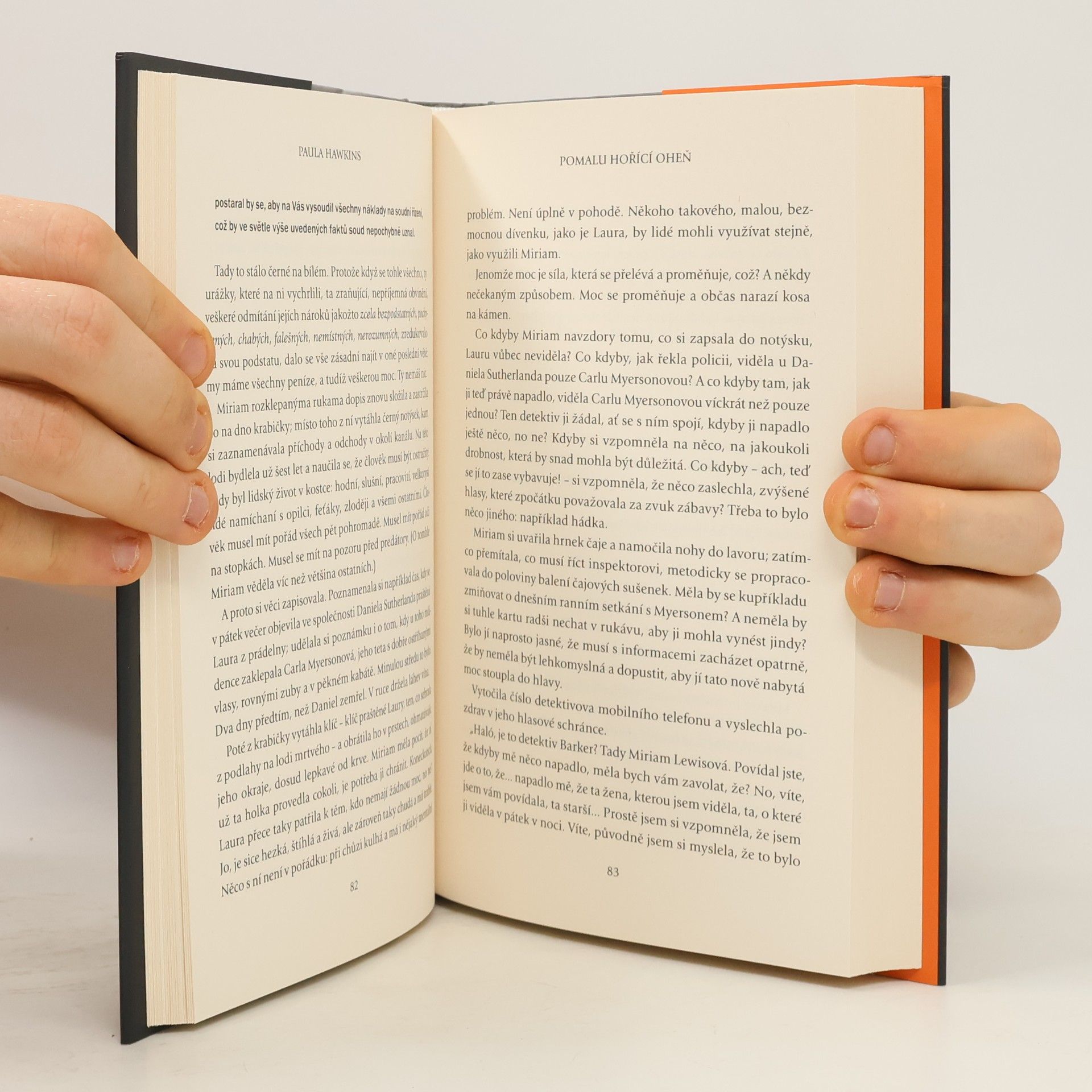 Paula Hawkins Pomalu hořící oheň